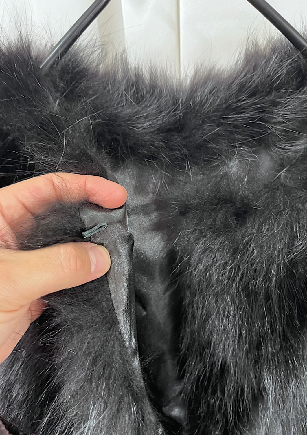 ANA CAPRI raccoon vest  상품이미지3