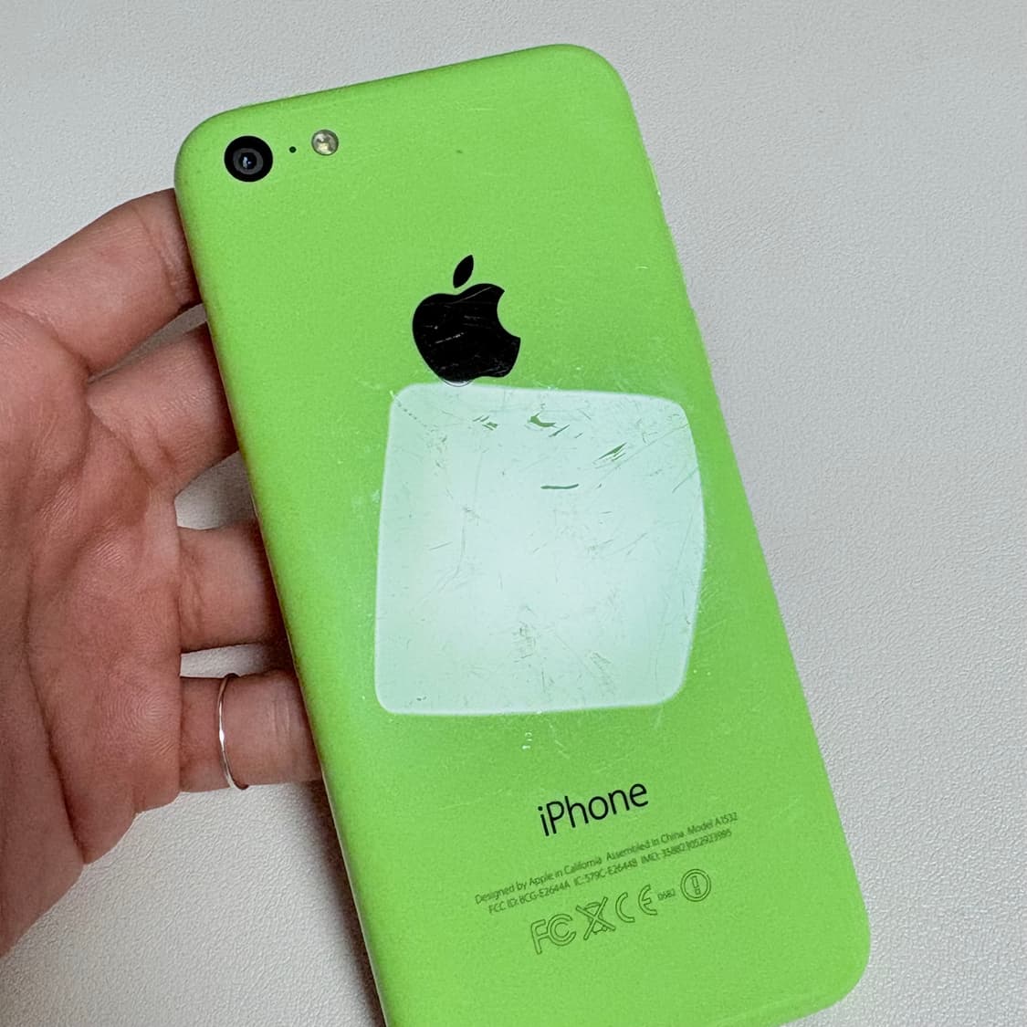 아이폰 5c 16기가 그린(찍은 사진 첨부) 상품이미지2