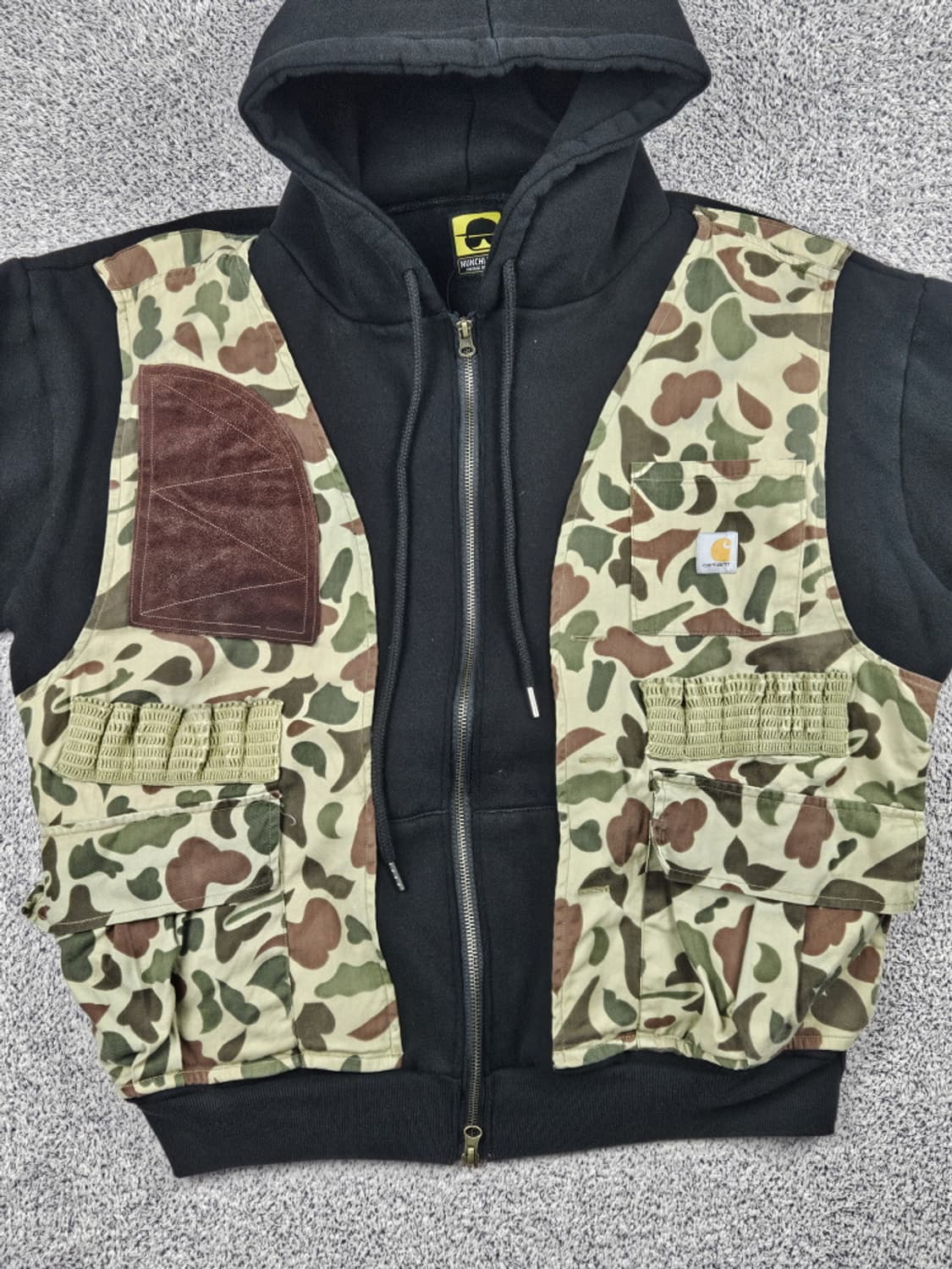 칼하트 카모베스트 아플리케 커스텀 후드집업 (상세설명참조) / 10096 상품이미지6