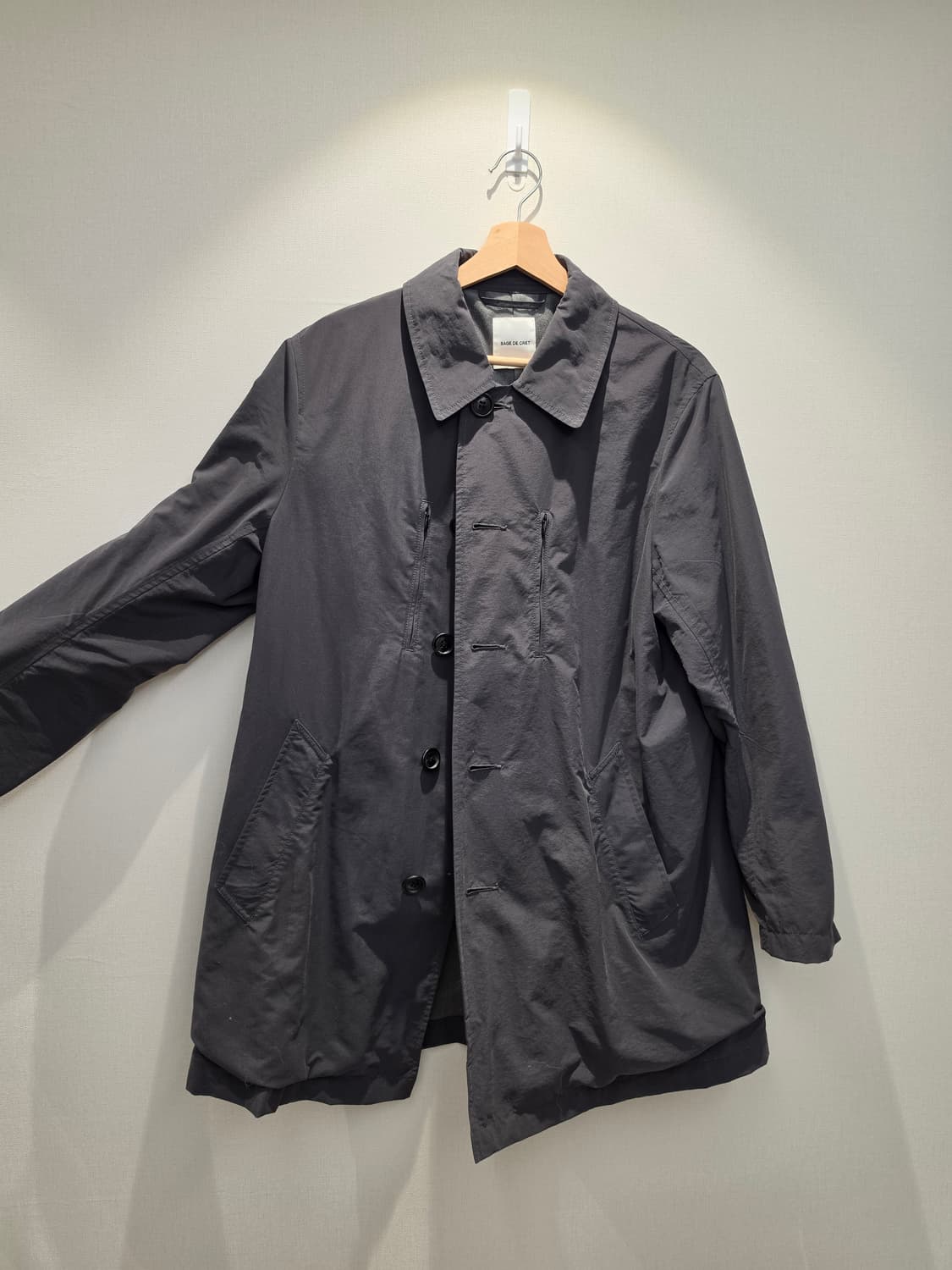 sage de cret 사쥬 드 크레 나일론 코트 상품이미지2