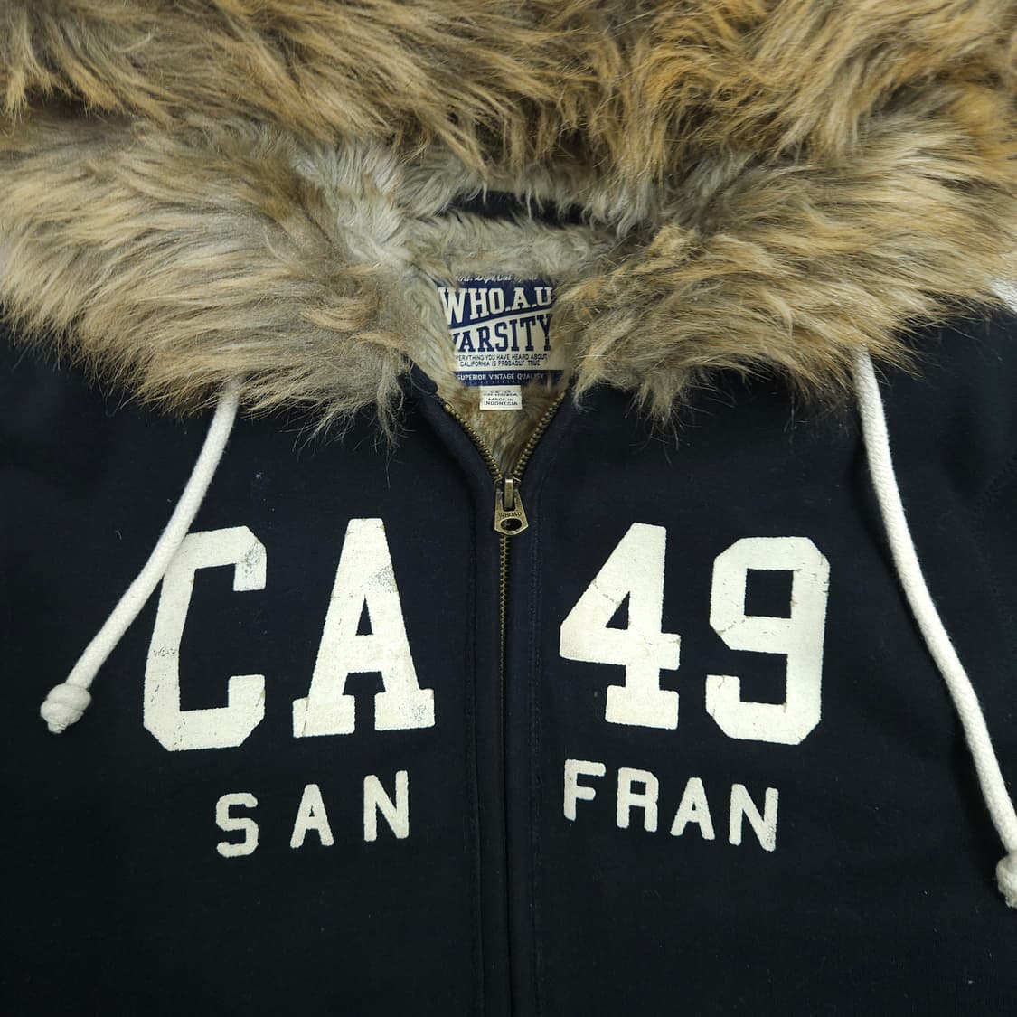 후아유 울프죠 후드 집업 M 상품이미지4