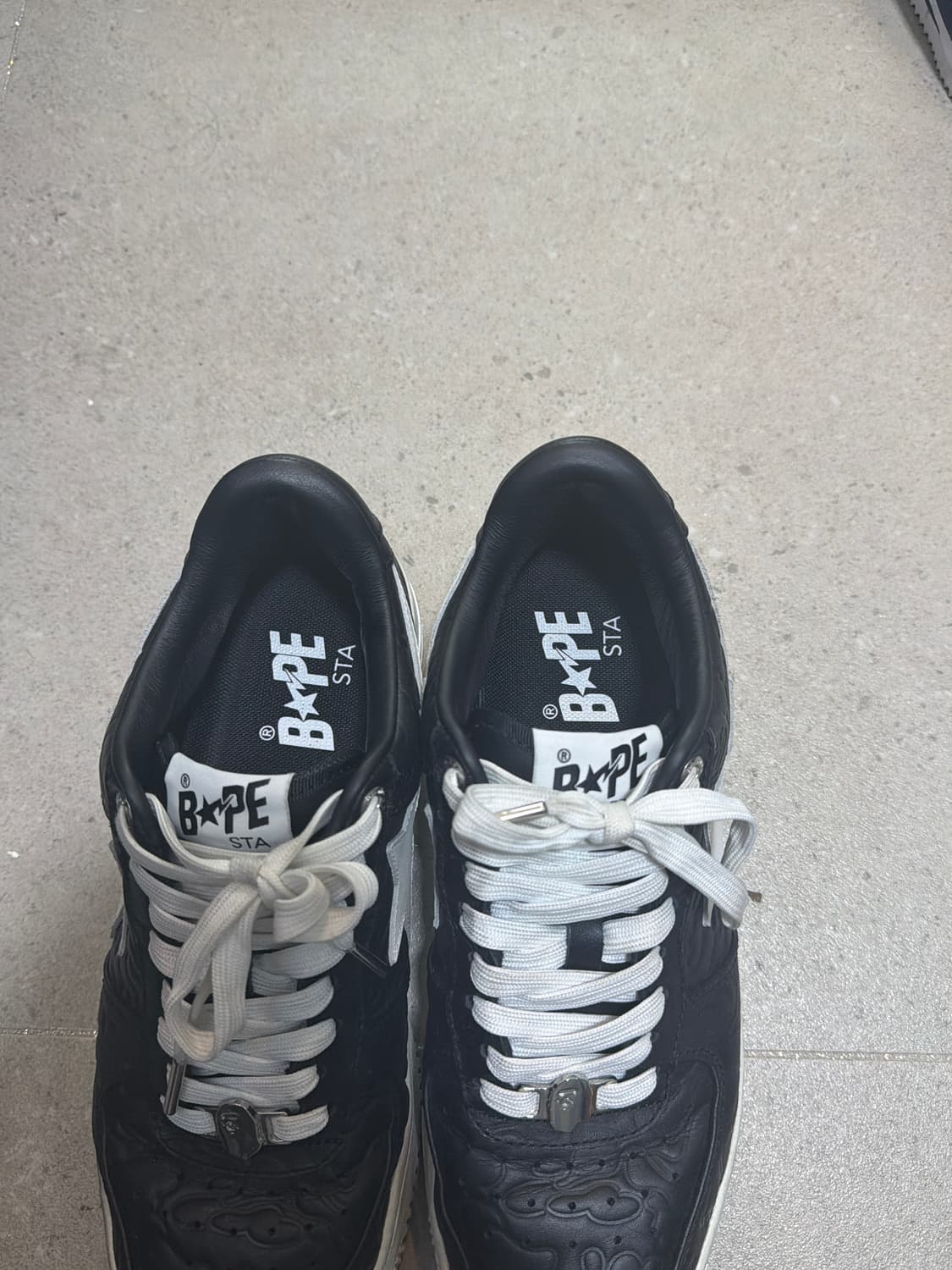 BAPE Bape Sta #3 Black White 상품이미지6