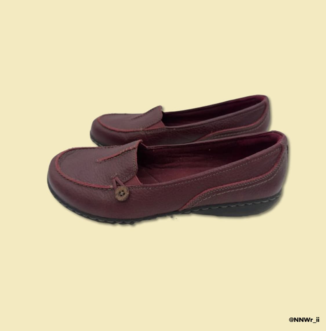 CLARKS MARY JANE BURGUNDY 상품이미지3