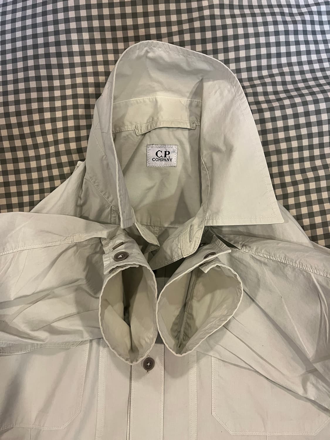 [M] CP컴퍼니 셔츠 / 라이트 그레이 상품이미지2