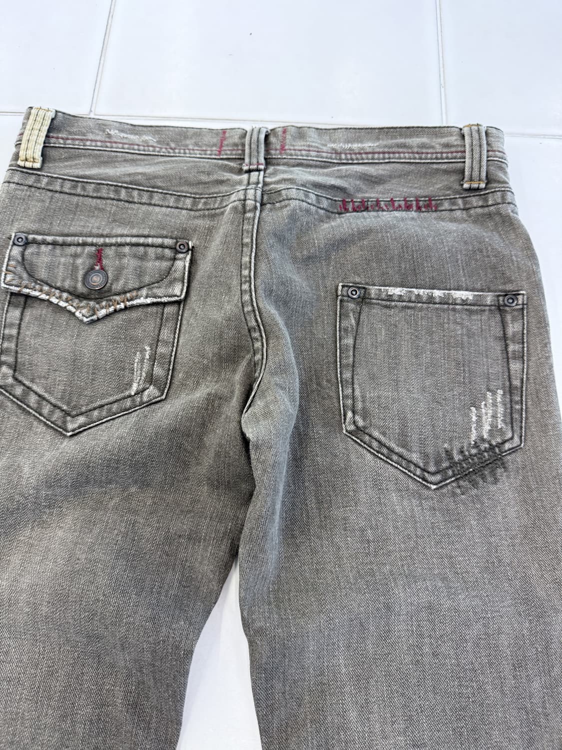 patchwork stitch jeans 상품이미지7