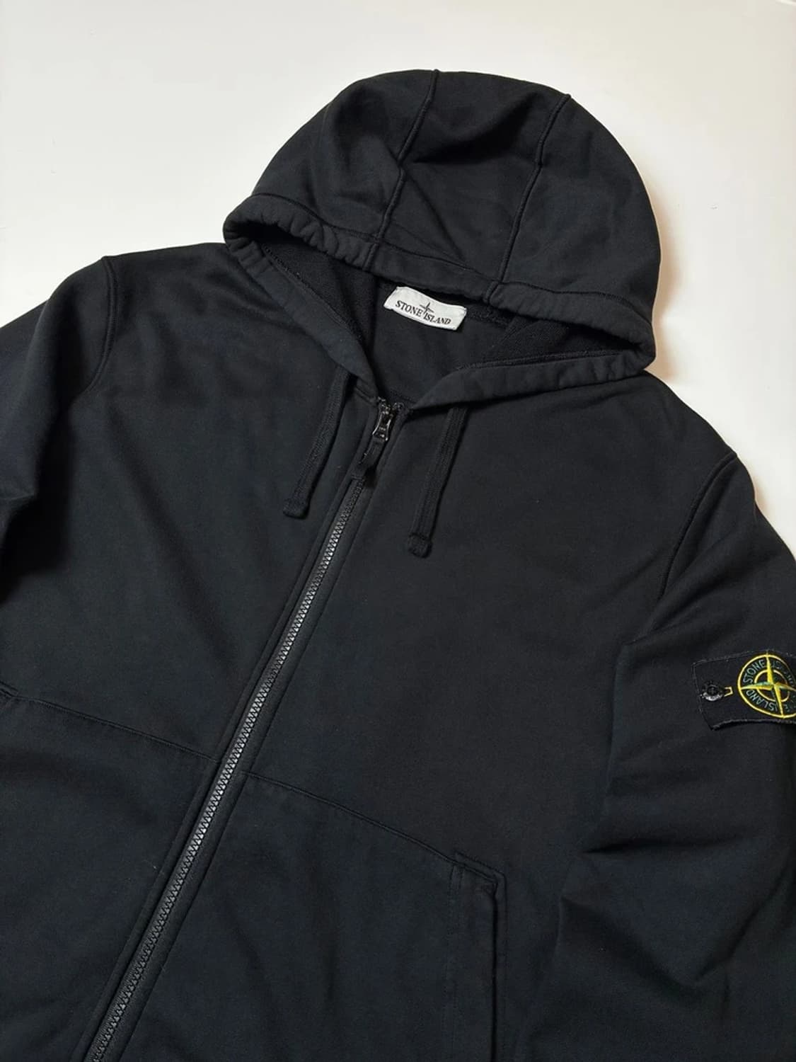 스톤아일랜드 와펜 로고 시그니처 후드 집업 PN8273 상품이미지2