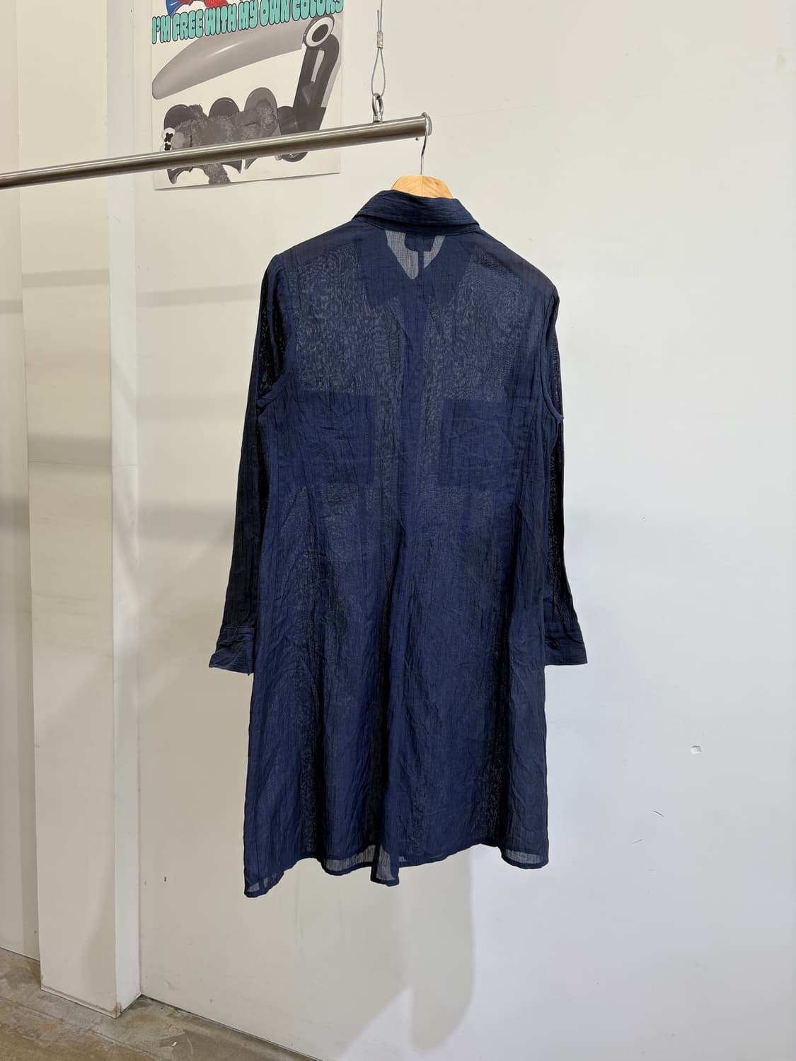 NUNO (Made in Japan) 롱셔츠 상품이미지4