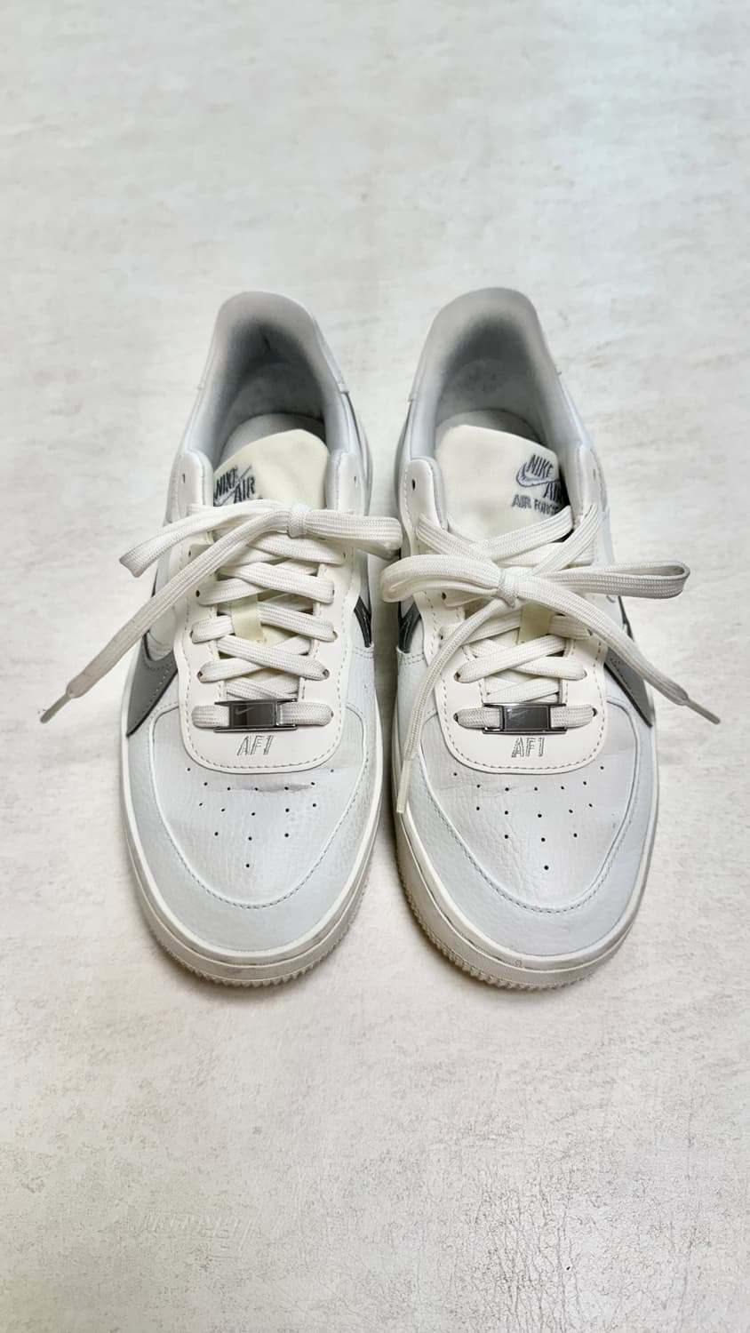 나이키 에어포스 1 플랫폼 화이트 245mm 상품이미지4