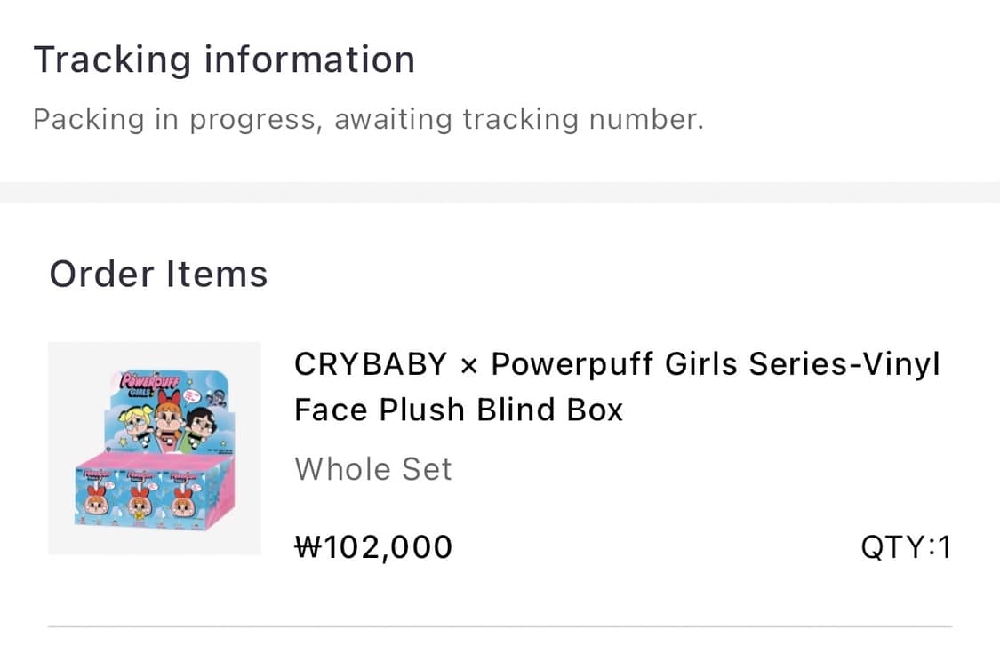(미개봉)?크라이베이비 파워퍼프걸 인형 키링 상품이미지3
