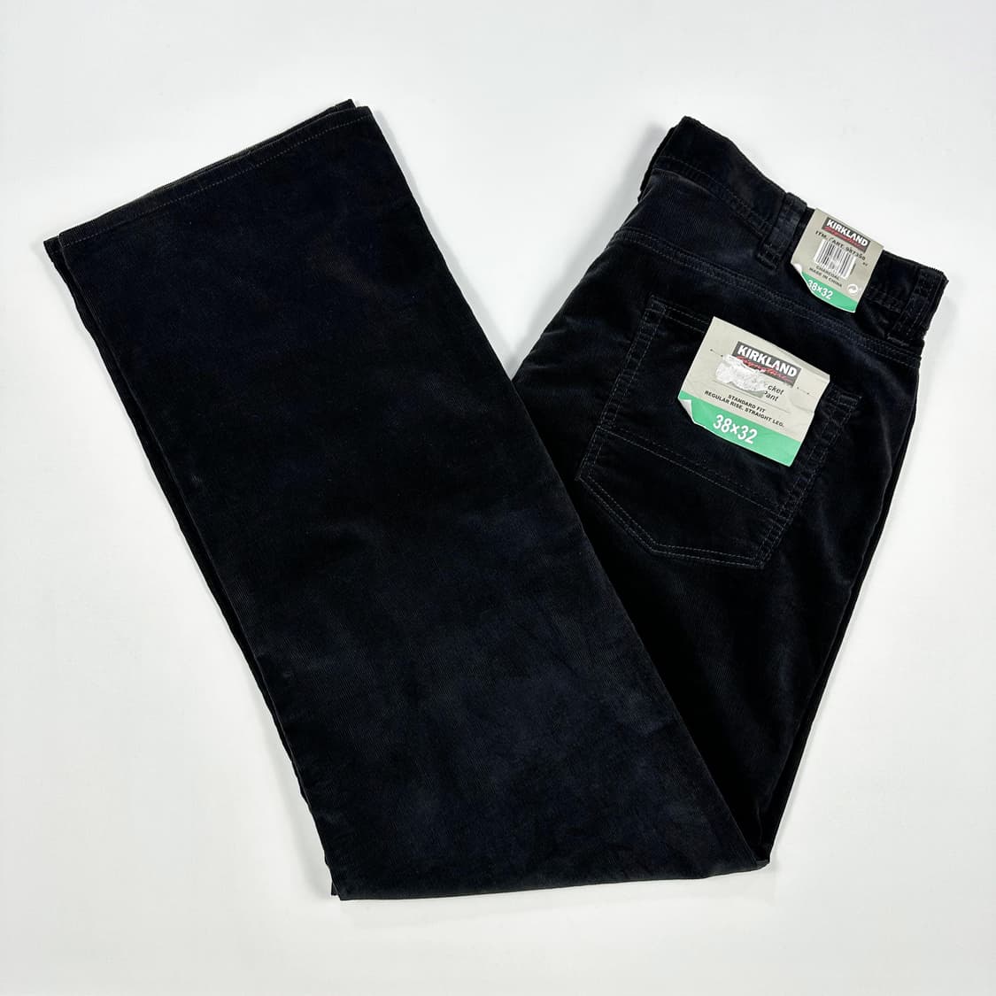 VTG 빈티지 블랙 코듀로이 스트레이트 팬츠 (38인치) 상품이미지2