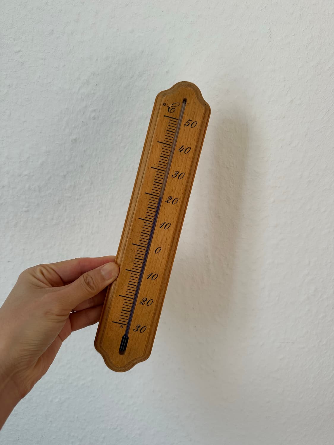 독일)빈티지 우드 온도계 상품이미지5