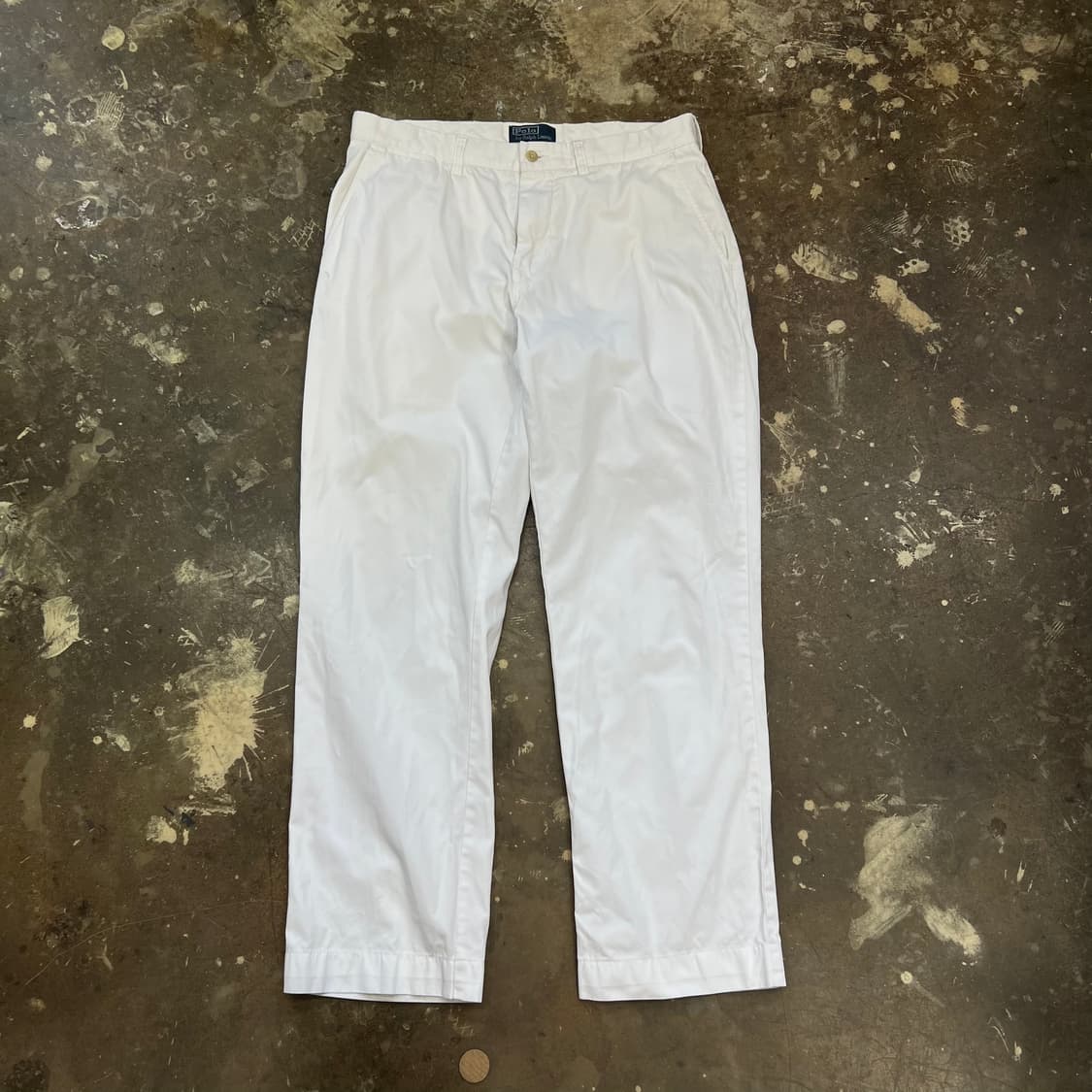 34) 폴로 랄프로렌 화이트 치노팬츠 면바지 상품이미지2