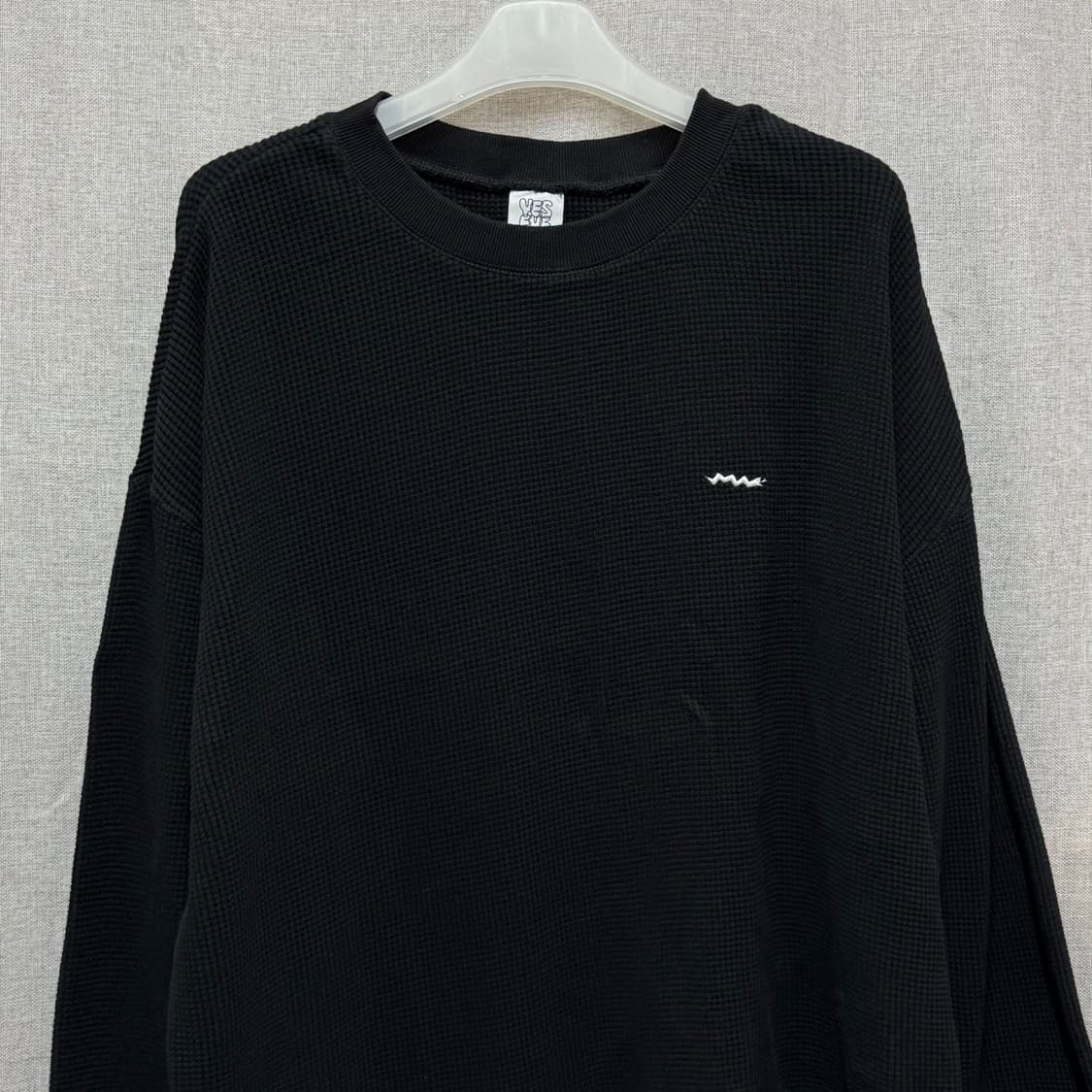 [XL] 예스아이씨(YESEYESEE) 와플 긴팔티 니트 상품이미지3