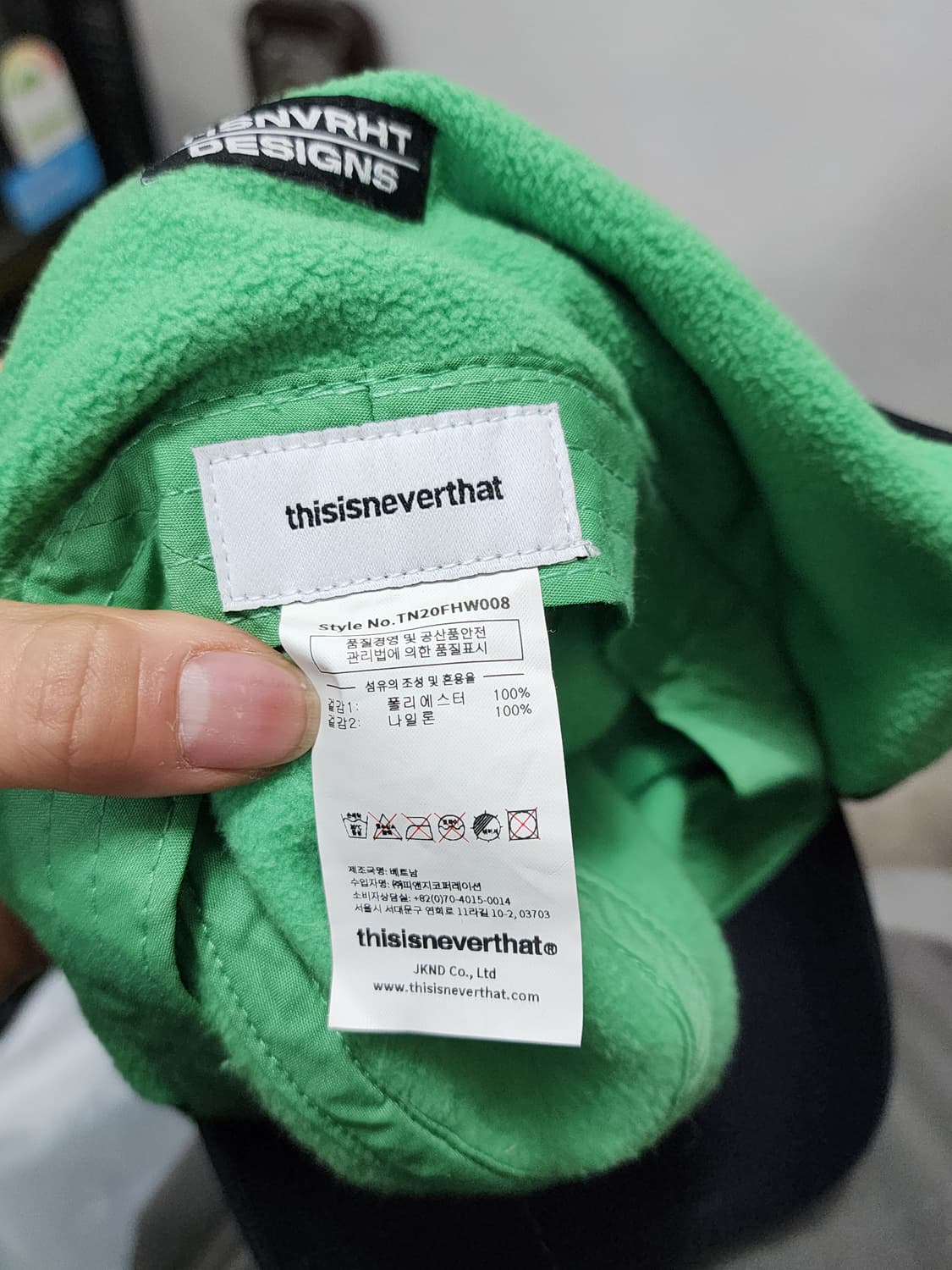 디네뎃 DNS 이어머프 볼캡 상품이미지6