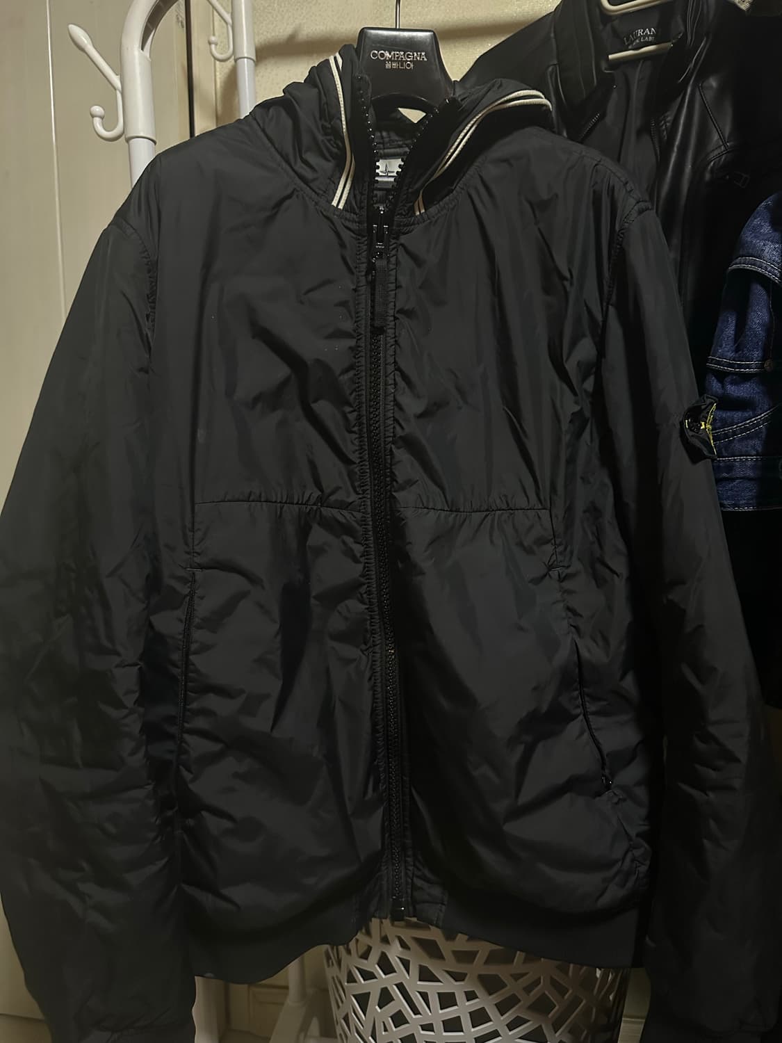 [m] 급처 스톤아일랜드 크링클랩스 프리마로프트 20fw m사이즈 상품이미지1