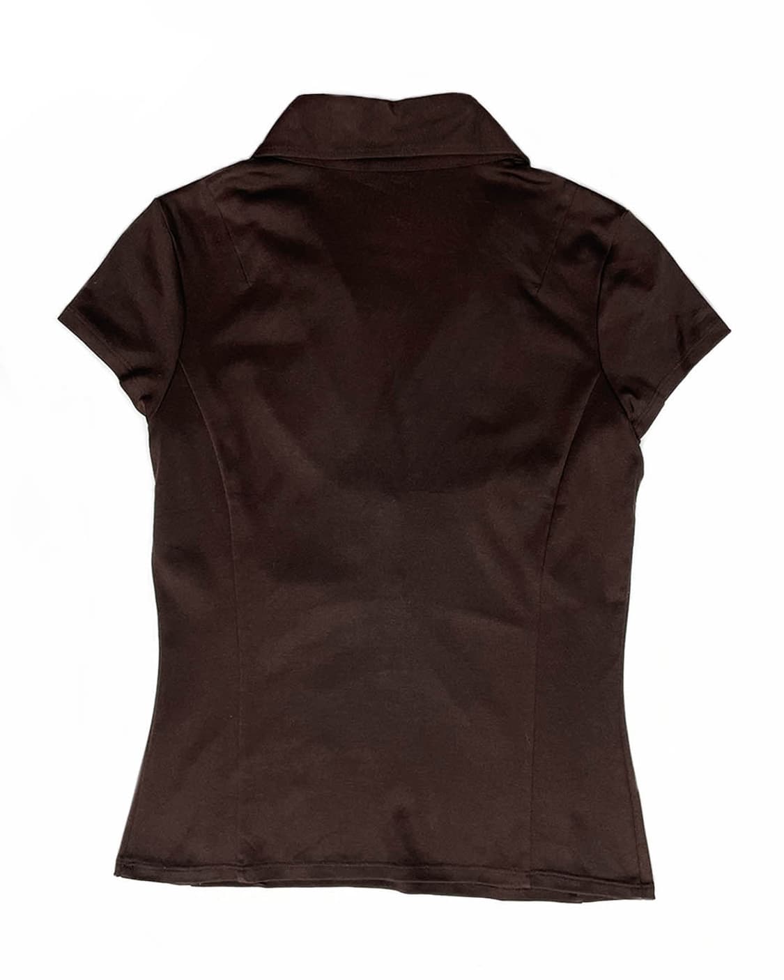 vintage 셔링 카라 티셔츠 상품이미지2