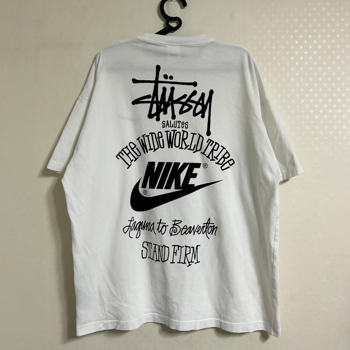 스투시 나이키 나투시 반팔 티셔츠 화이트 L  상품이미지6