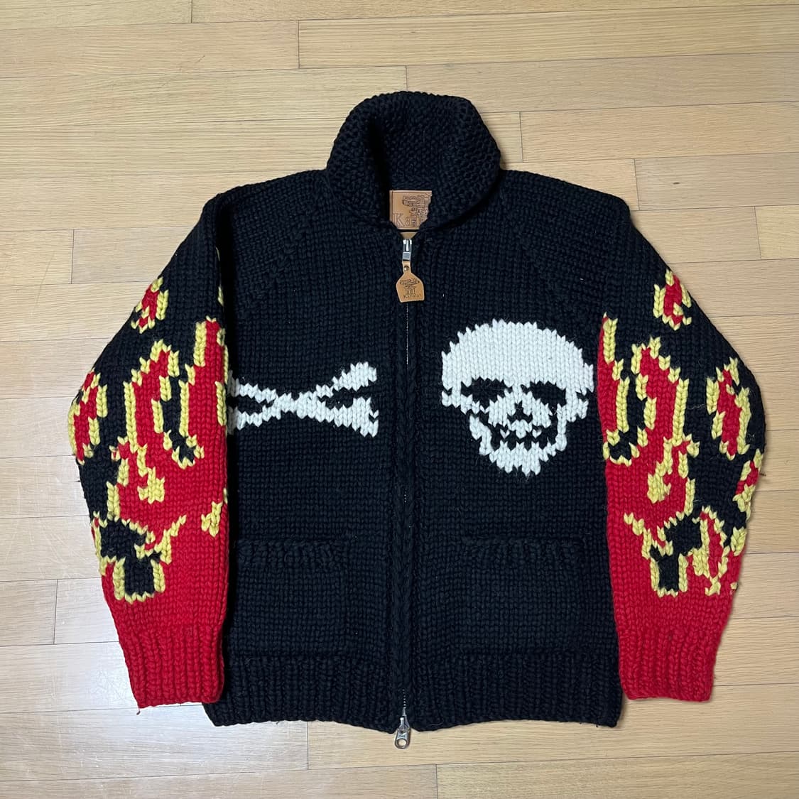 아웃스탠딩 카나타 플레임 스컬 코위찬 L사이즈 상품이미지4