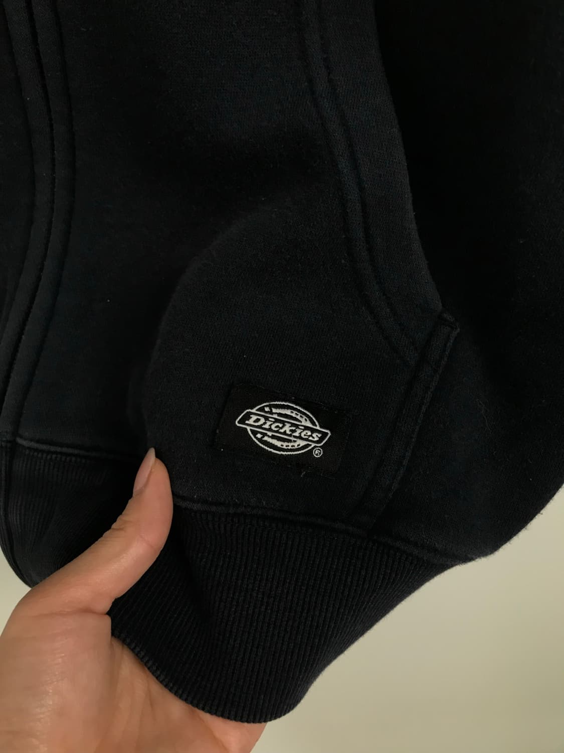 디키즈 자수로고 블랙 후드집업 상품이미지6