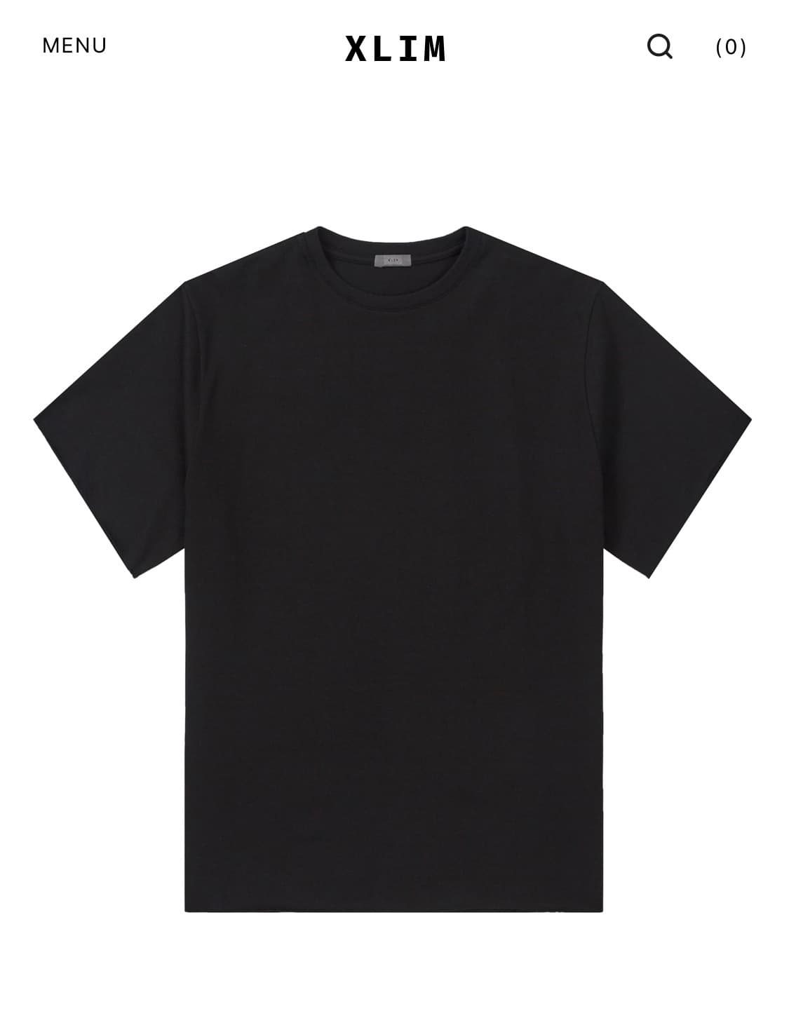(새상품)Xlim EP.9 01 T-SHIRT BLACK XL 상품이미지2