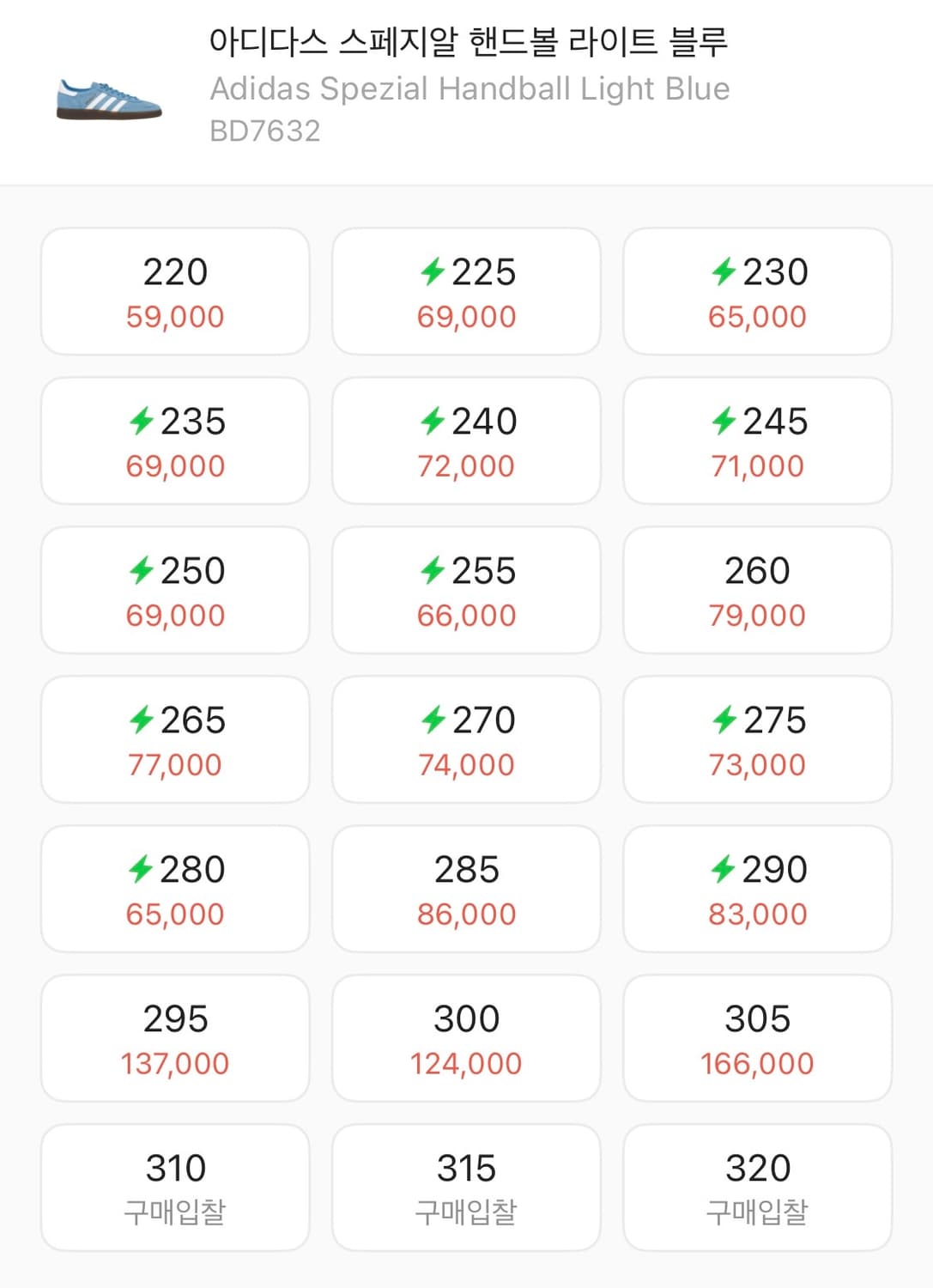 [아디다스]스페지알 핸드볼 라이트 블루_265 상품이미지2