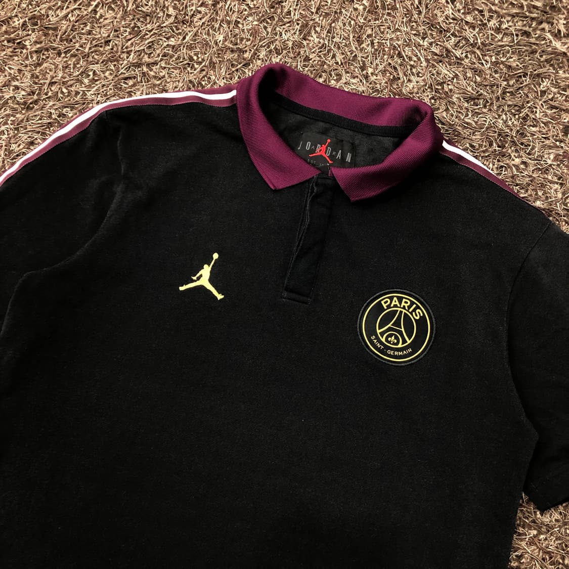 조던 파리생제르망 폴로티 카라 반팔 티셔츠 상품이미지2