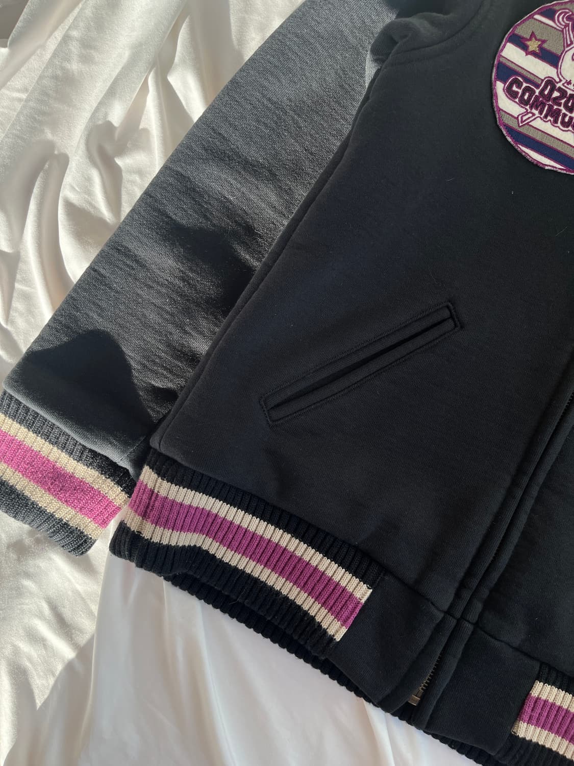 히스테릭 글래머 오존 커뮤니티 날개 천사 자수 후드 자켓 집업 점퍼 상품이미지5