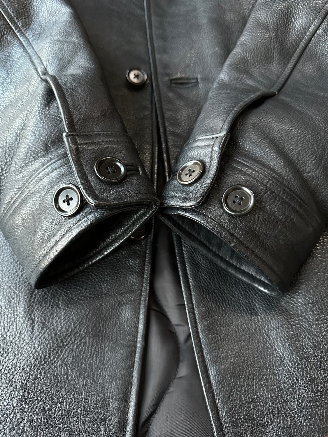 올드갭 카코트 레더자켓 M  상품이미지4