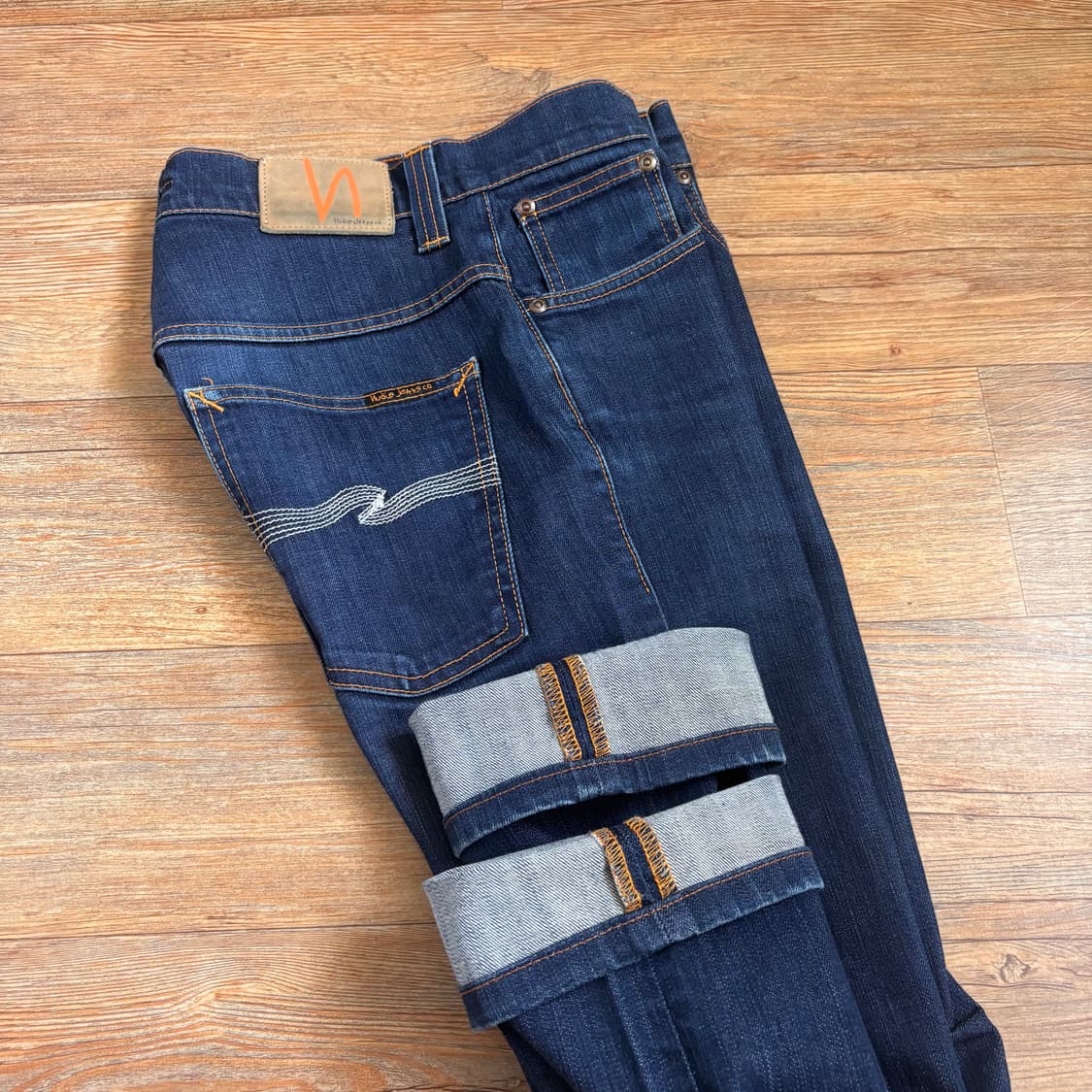 누디진 씬핀 26 27 청바지 데님 슬림핏 오가닉 이태리 상품이미지2