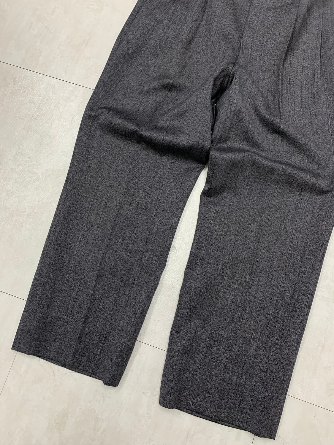 Lanvin 그레이 스트라이프 슬랙스 #530 상품이미지3