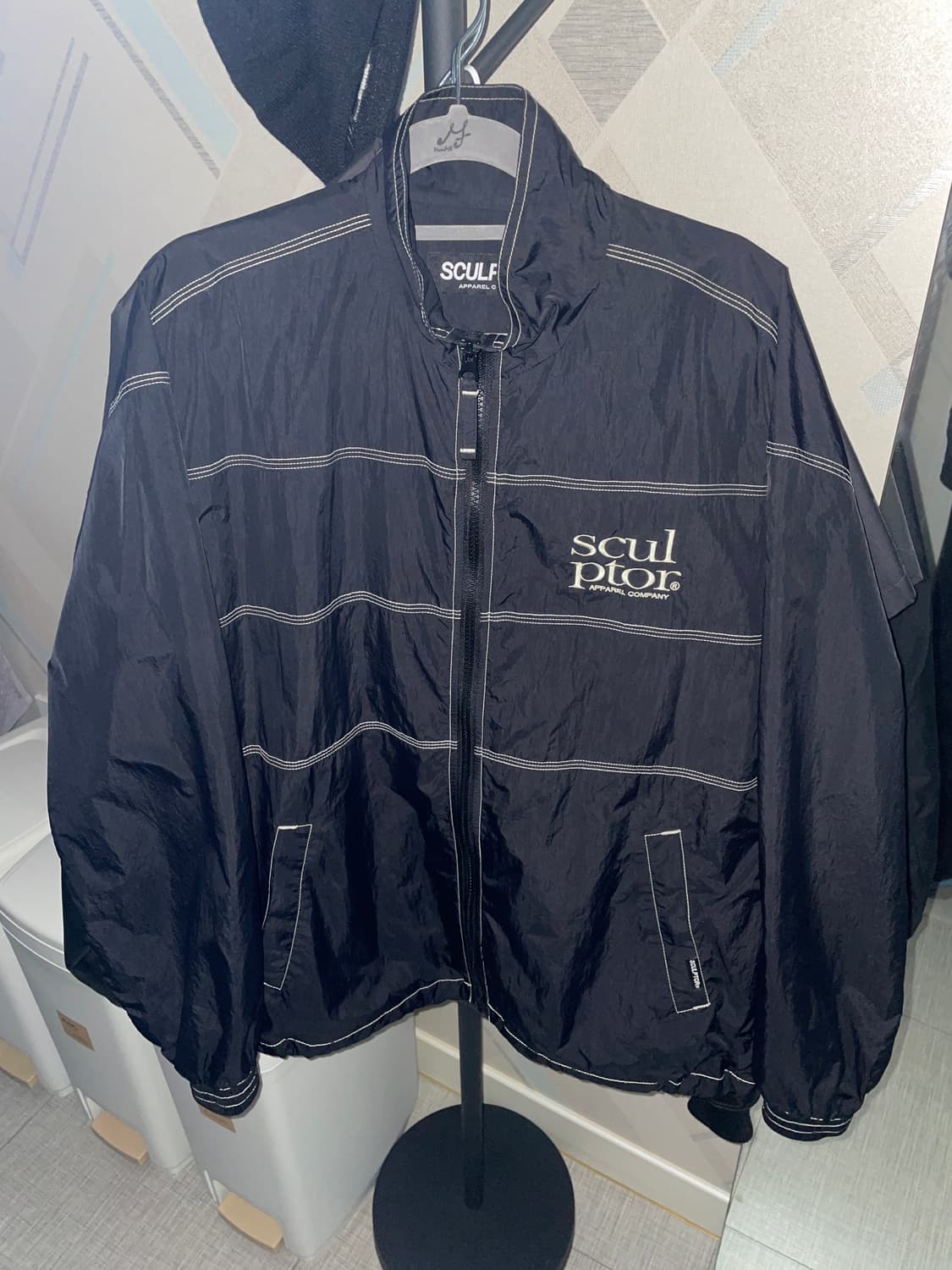 스컬프터 Triple Stitched Windbreaker Black M 상품이미지7
