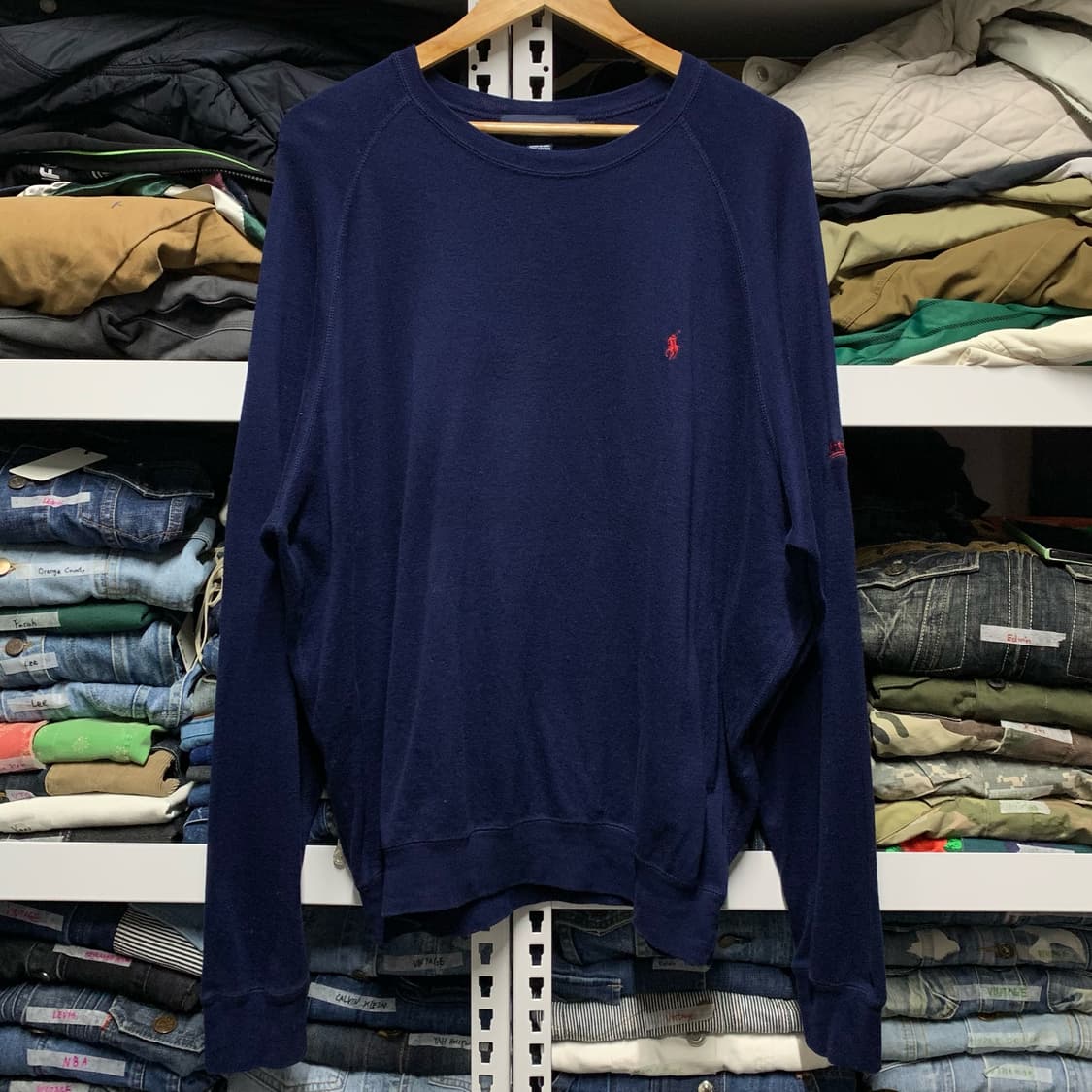 [2XL] 폴로 골프 랄프로렌 래글런 스웻셔츠 Made In USA 상품이미지2