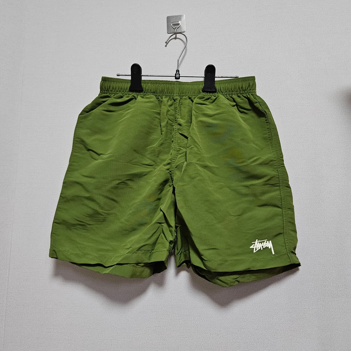 (S) 스투시 스탁 워터 쇼츠 그린 상품이미지1