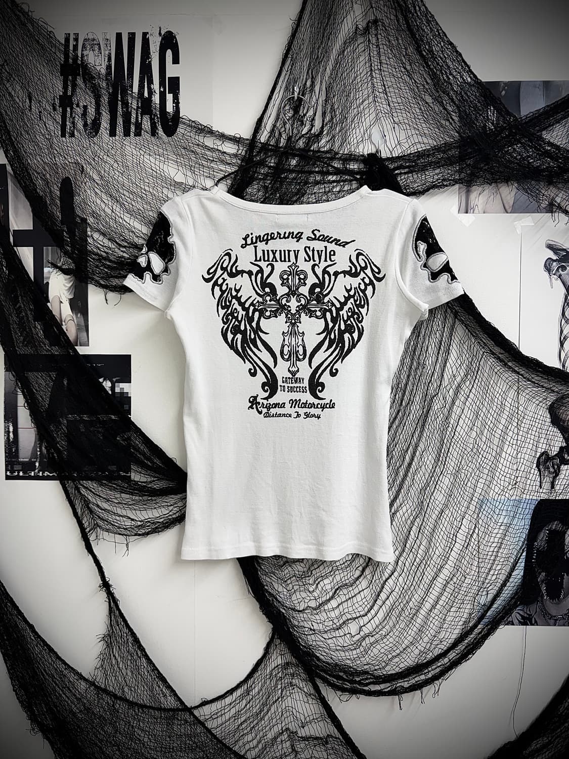 M.K.R skull printing halfsleeve 상품이미지4