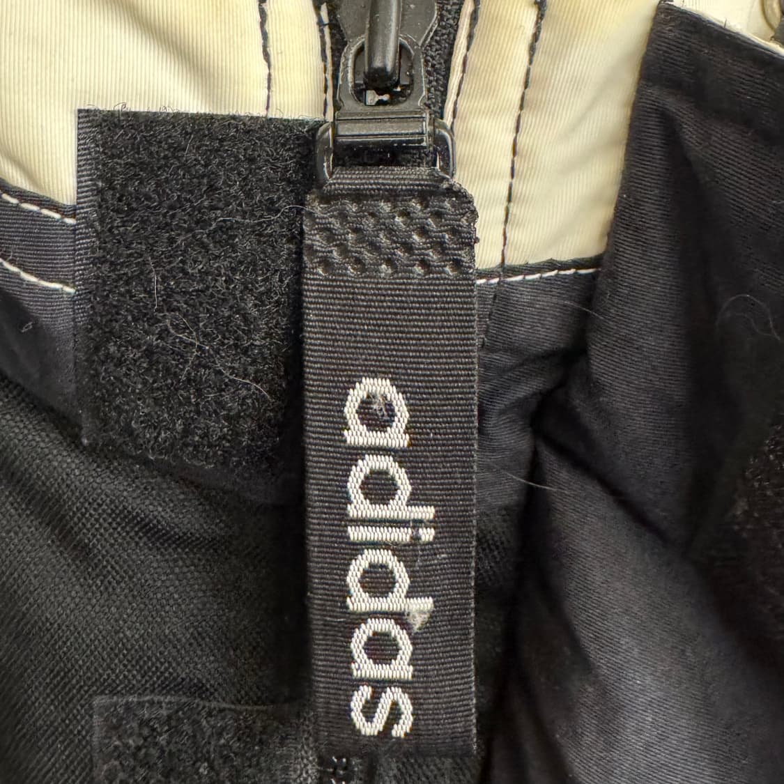 90‘s 아디다스 올드스쿨 오레오 스티치 빅로고 후드 점퍼
 상품이미지9