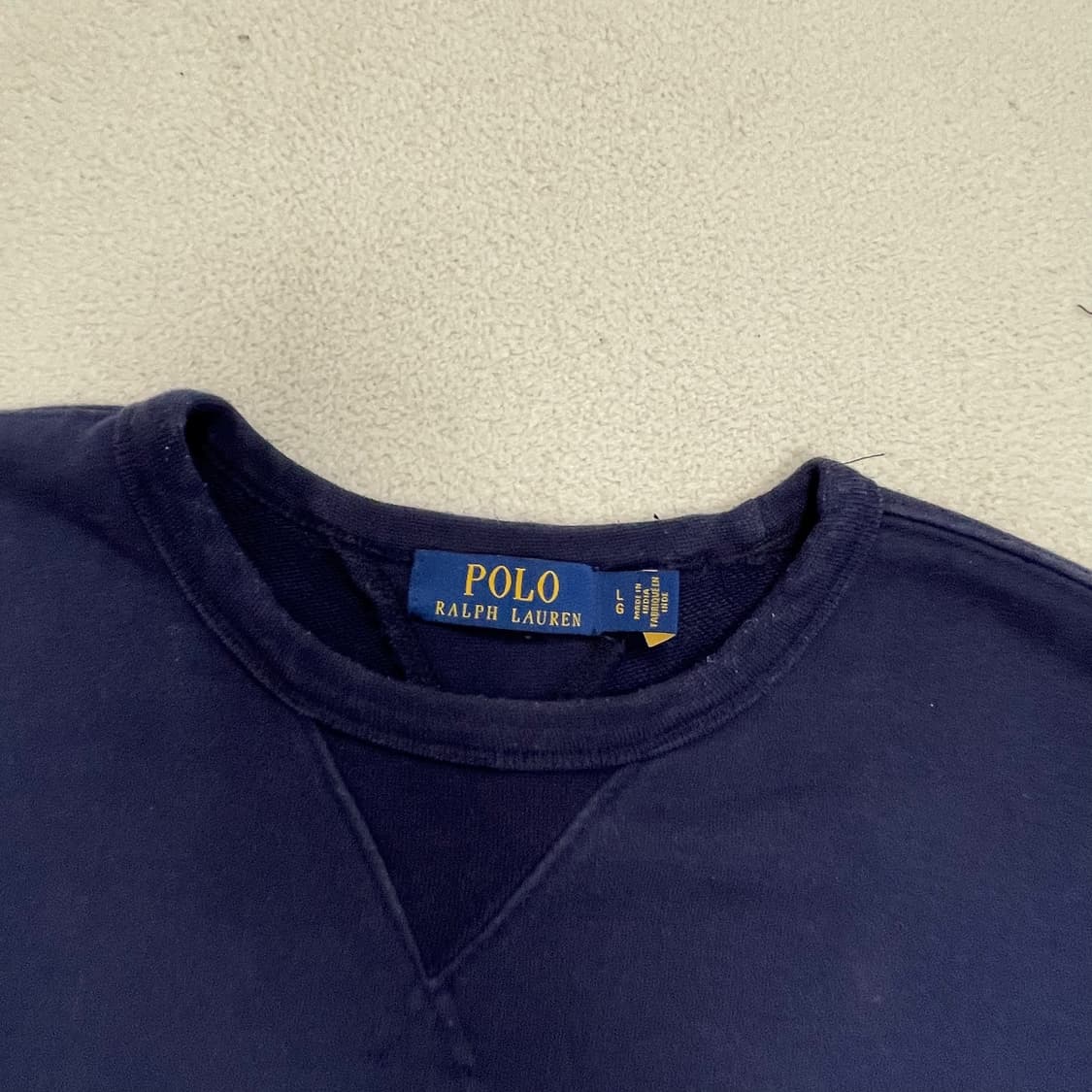 Polo Ralph Lauren navy sweatshirt 상품이미지6