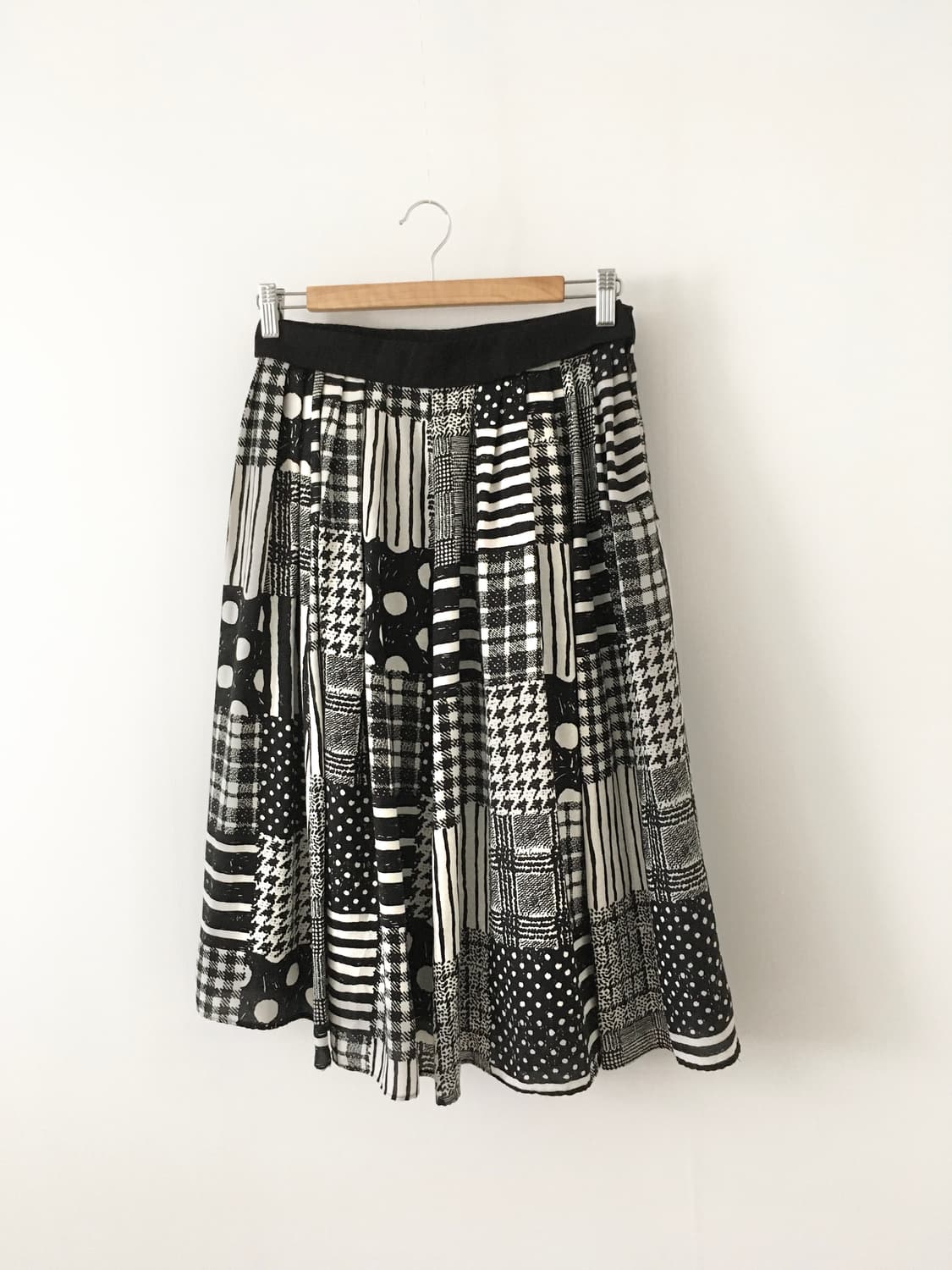 multi pattern skirt 상품이미지3