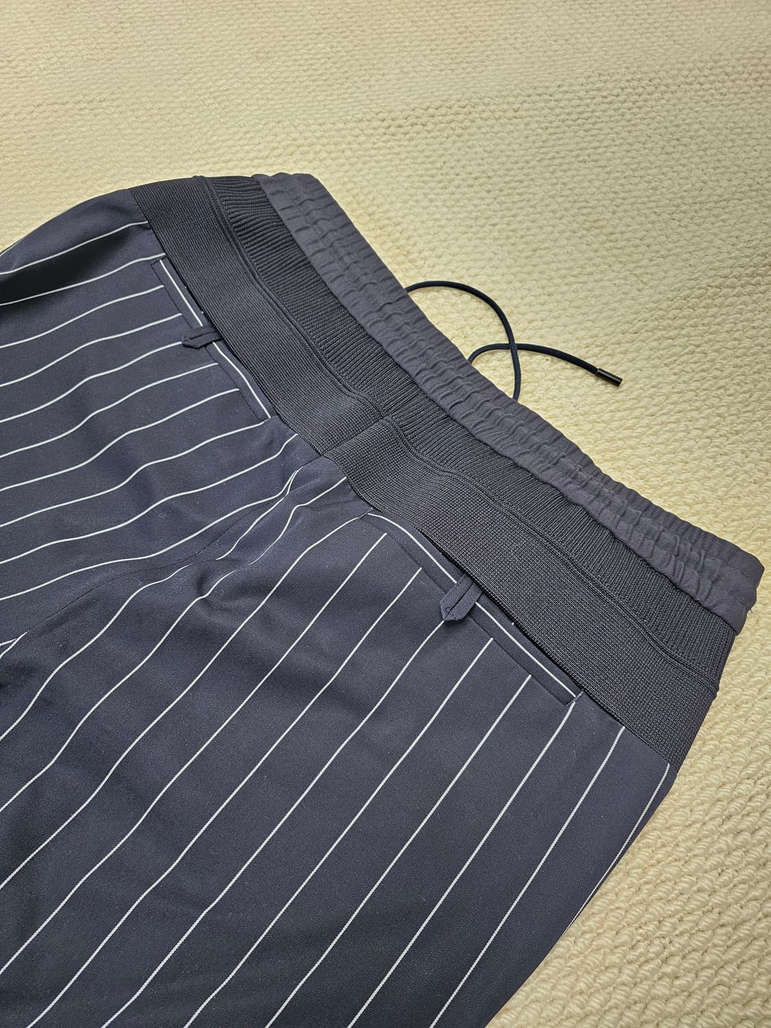 준지 스트라이프 조거 팬츠 50 상품이미지3