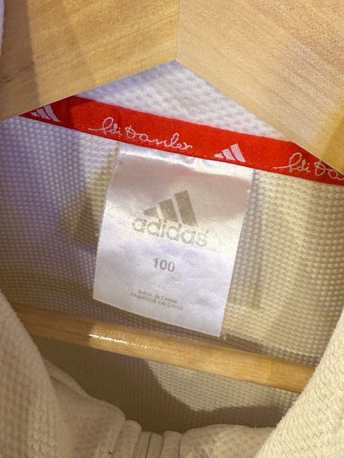 아디다스 화이트 져지 상품이미지2