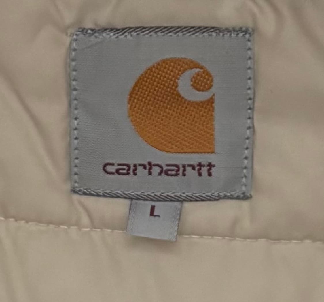 칼하트 아이보리 퍼 점퍼 상품이미지7