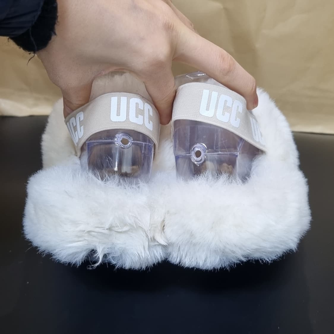 UCC 퍼 샌들 245 상품이미지4