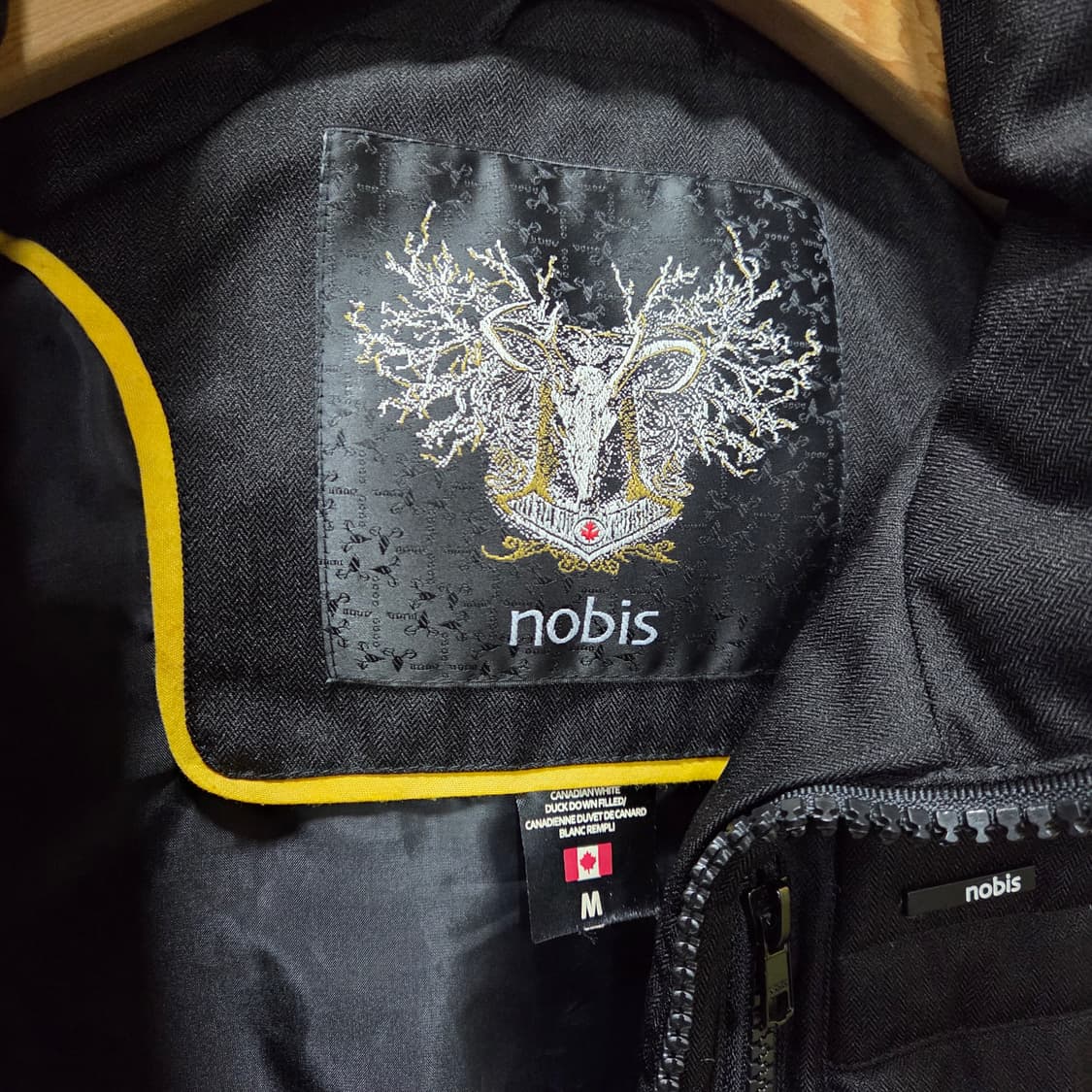 노비스 양가죽 구스 패딩 베스트 상품이미지2