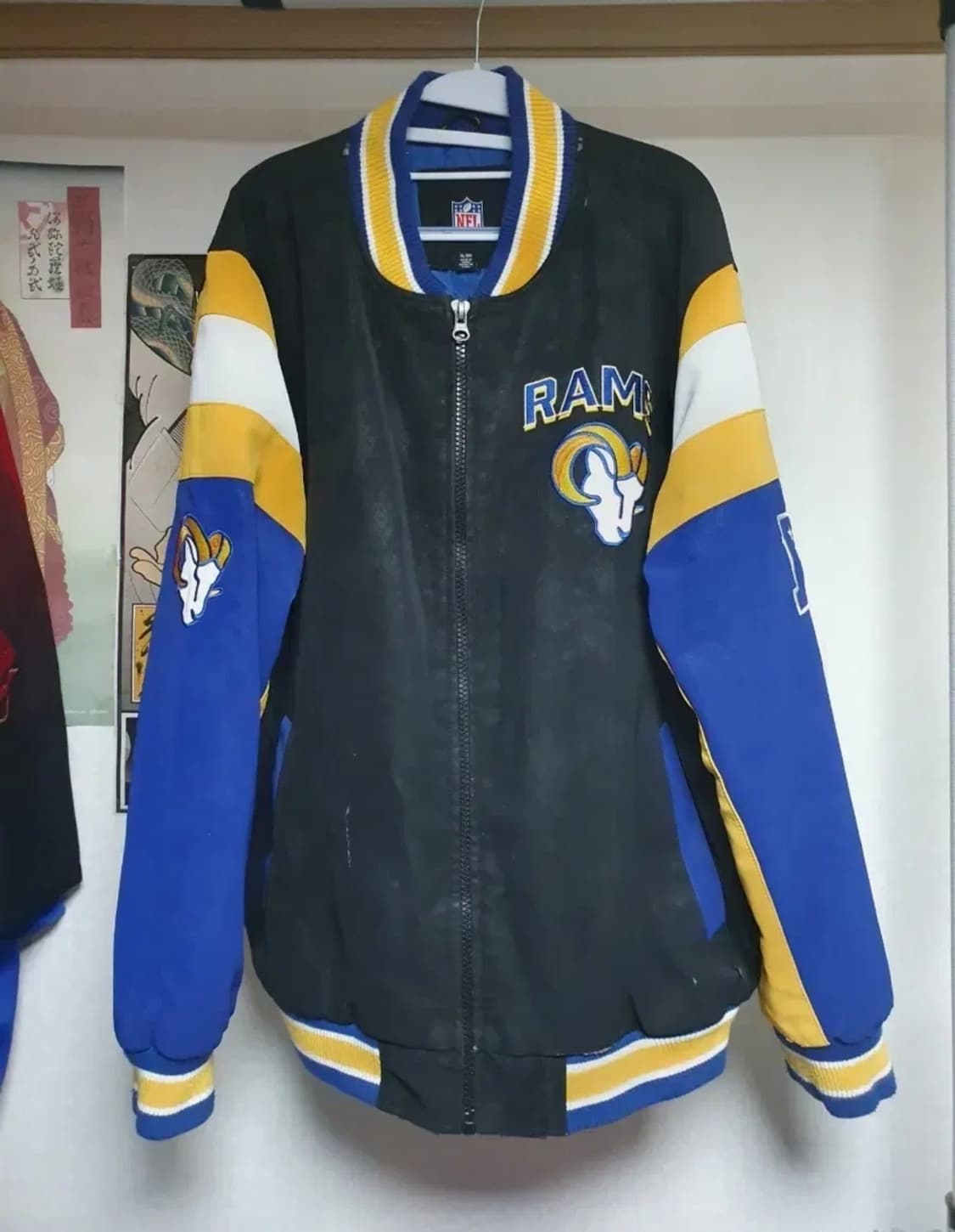 NFL 로스앤젤레스 램스 빅로고 바시티 상품이미지1