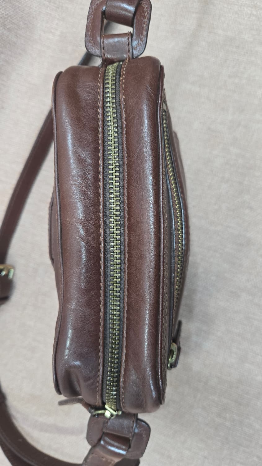 몽삭 Monsac-   앤틱스타일  가죽 미니 크로스백 상품이미지2