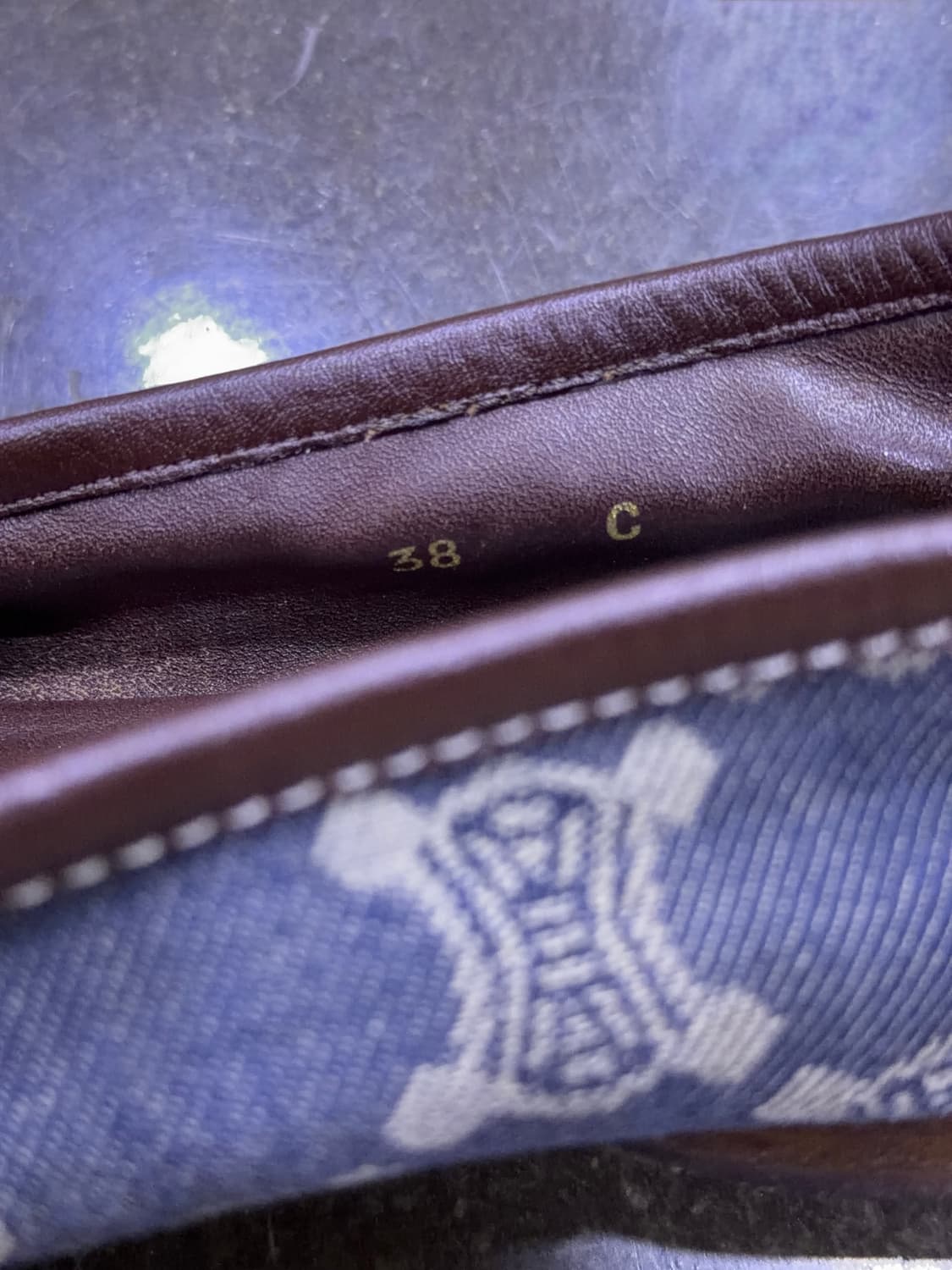 셀린느 데님 플랫 로퍼 38 상품이미지10