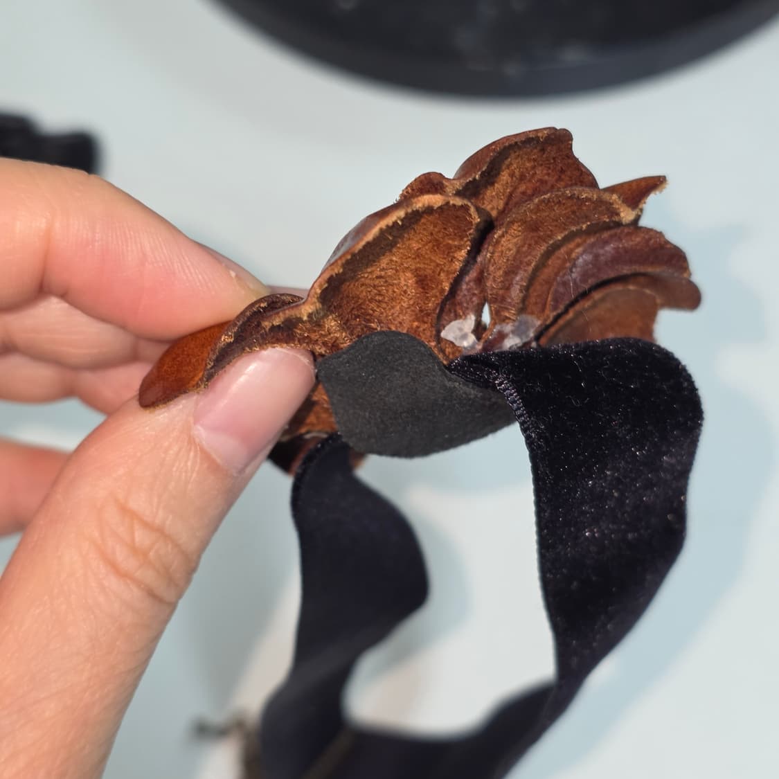 일본빈티지)고딕로리타 플로럴 벨벳 로맨틱 갸루모리걸 앤틱초커 목걸이 상품이미지4