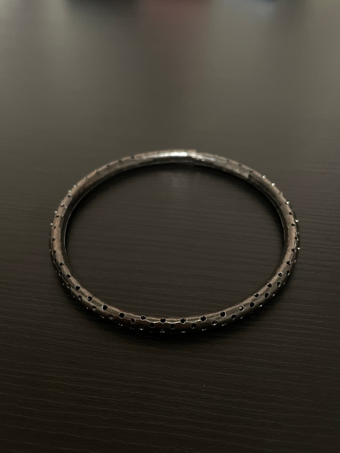 빈티지 오리엔탈 히피 도트 실버 뱅글 팔찌 상품이미지1