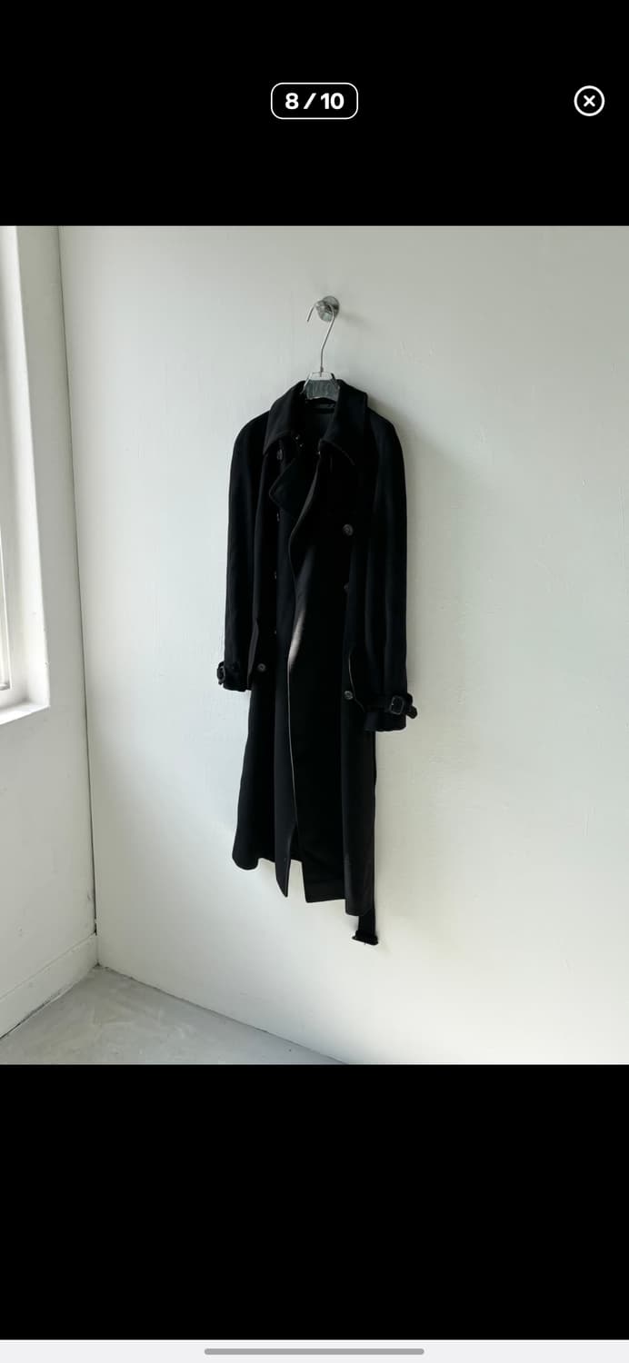 버버리 캐시미어 트렌치 코트 (m) 상품이미지4