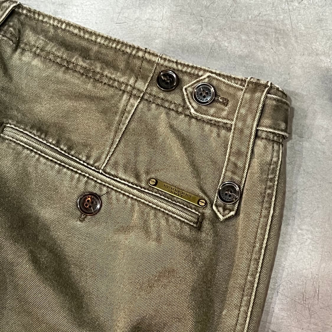  버버리 브릿 코튼 팬츠 +명품감정서 y14732 상품이미지6