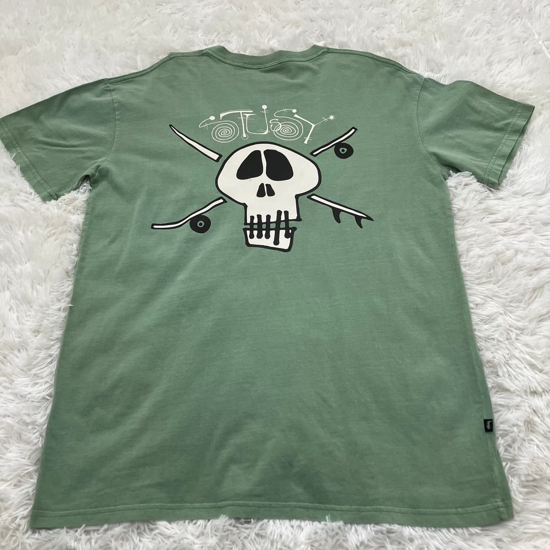 스투시 민트 반팔 1024 y2k 스트릿 갸루 펑키 일본빈티지 f 상품이미지2